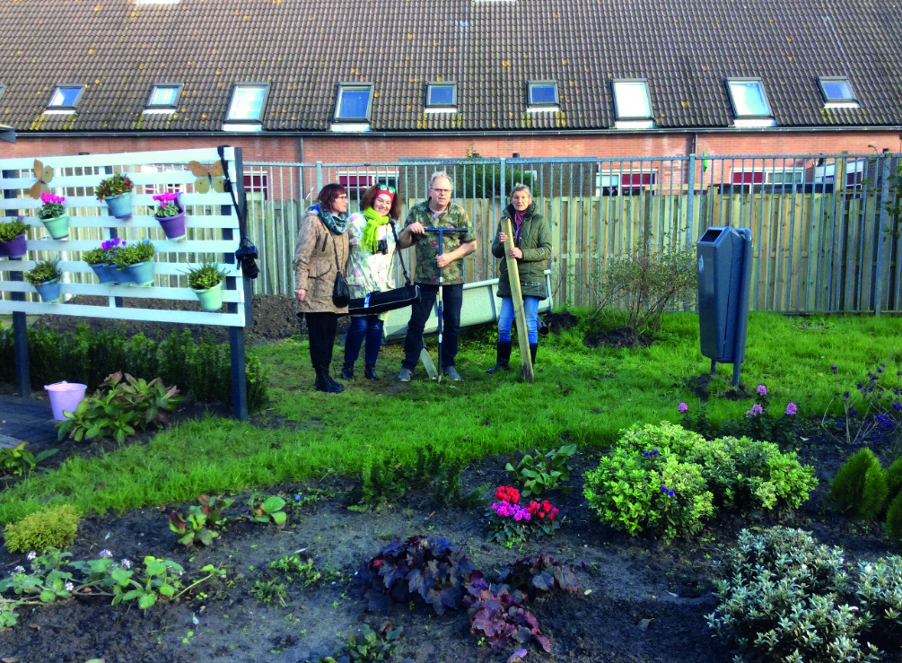 Ontmoetingstuin in Den Helder. (Foto: aangeleverd)