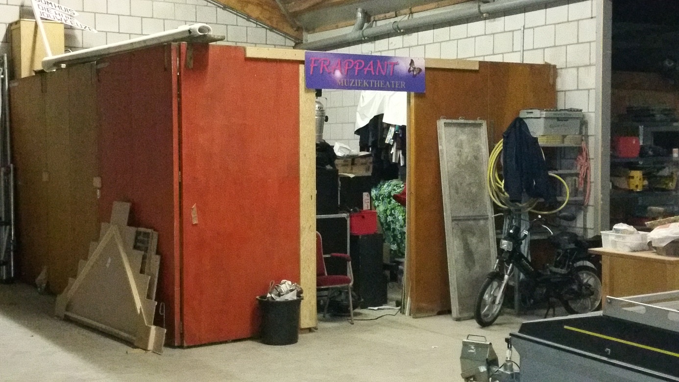 Muziektheater Frappant zoekt naar een nieuwe ruimte. (Foto: aangeleverd)