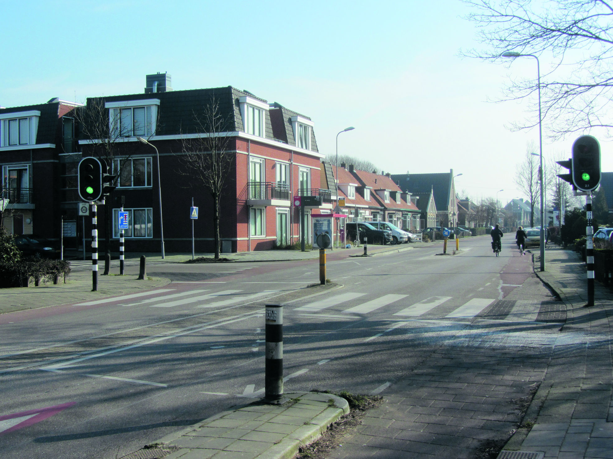 Stoplichten op het Zuideinde. (Foto: JWvD)