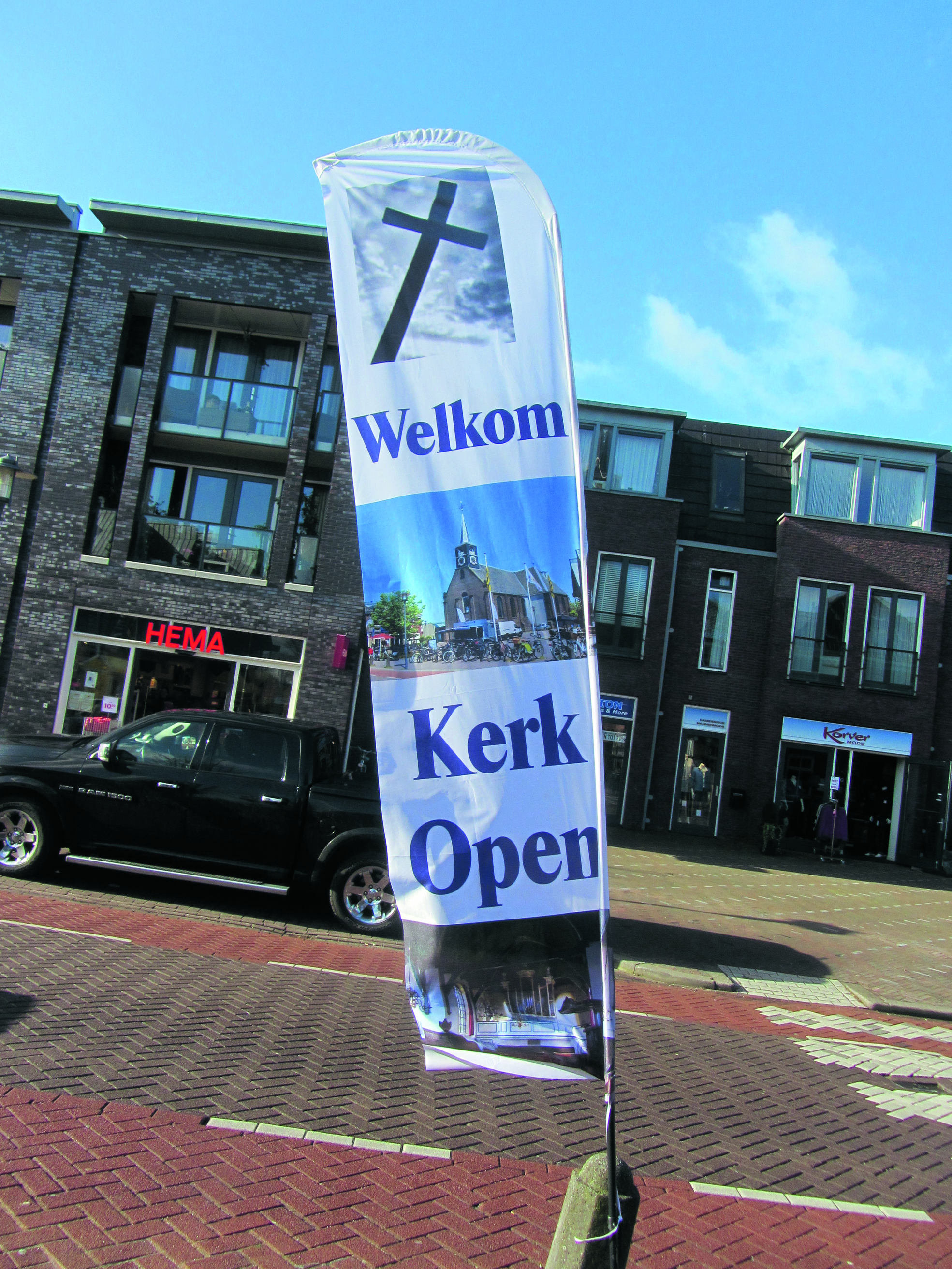 Kerk open voor iedereen. (Foto: JWvD)