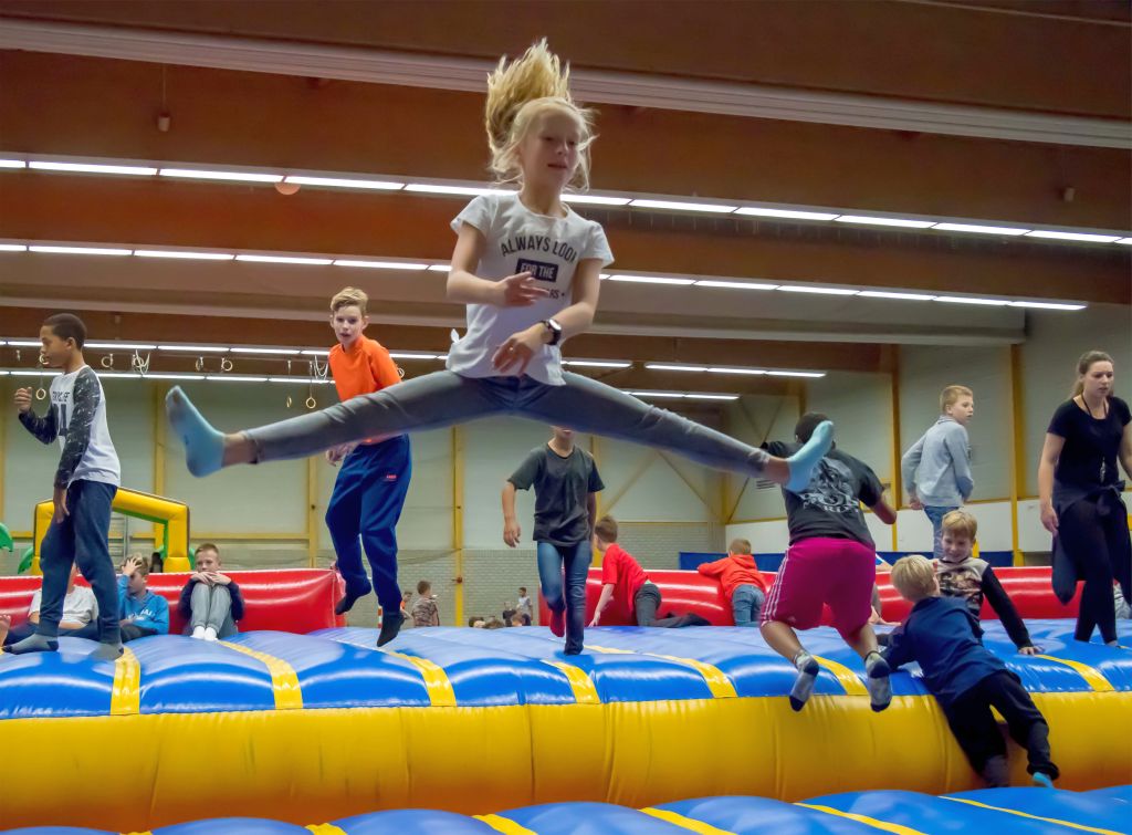Er is de hele week van alles te beleven in de verschillende sportzalen. (Foto: aangeleverd)