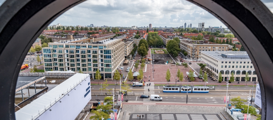 Stadionplein. (Foto: gemeente Amsterdam)