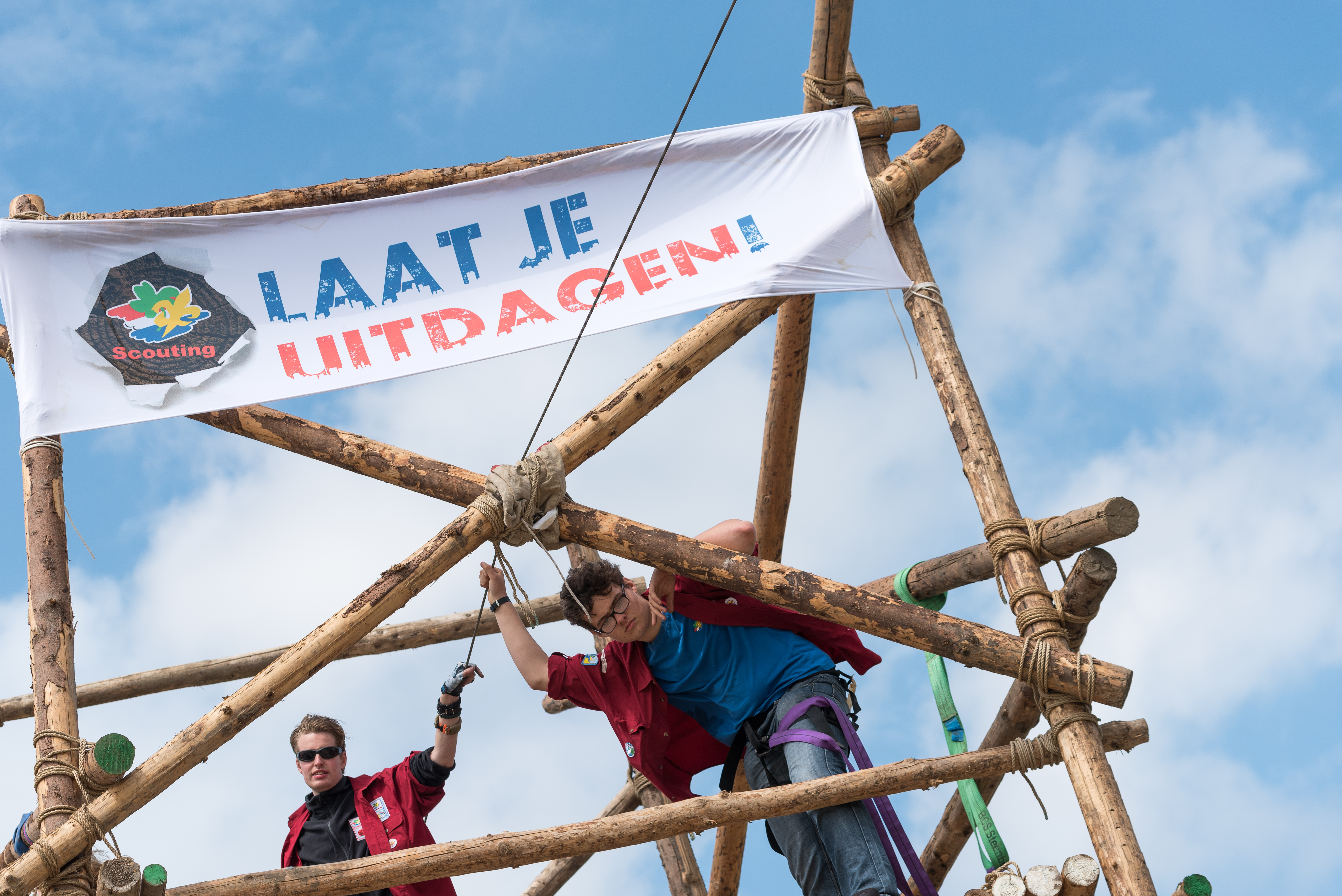 Scouting Corvus Crone houdt zaterdag 17 maart een open dag. (Foto: Schouting Nederland)
