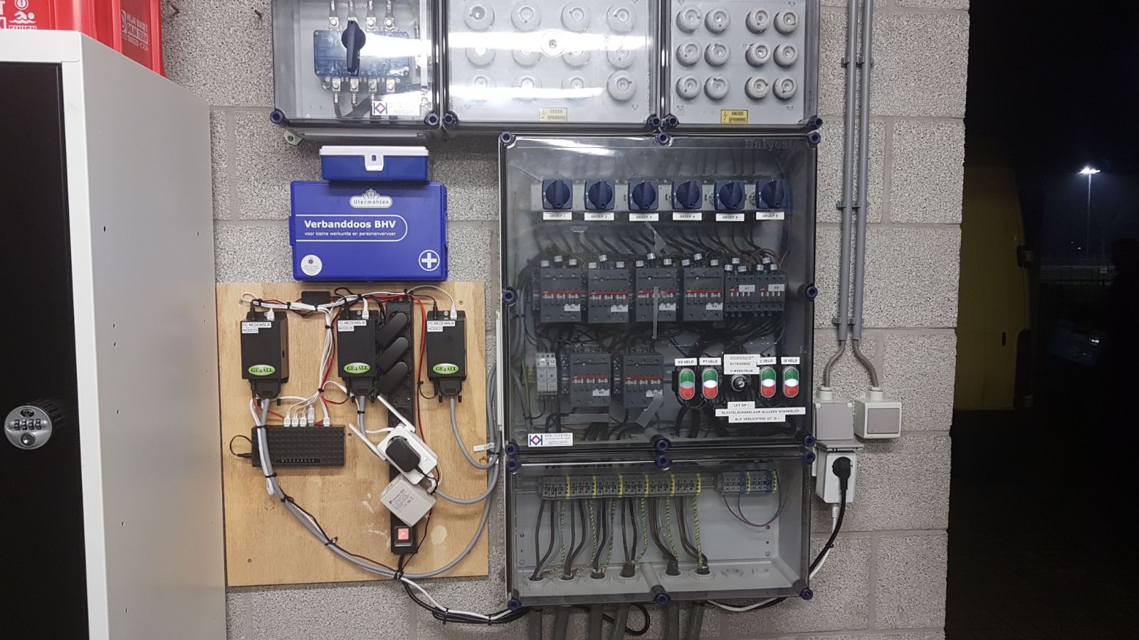Het energie-monitoring-systeem krijgen de deelnemende clubs een jaar in gebruik om te besparen in hun energie. (Foto: aangeleverd)
