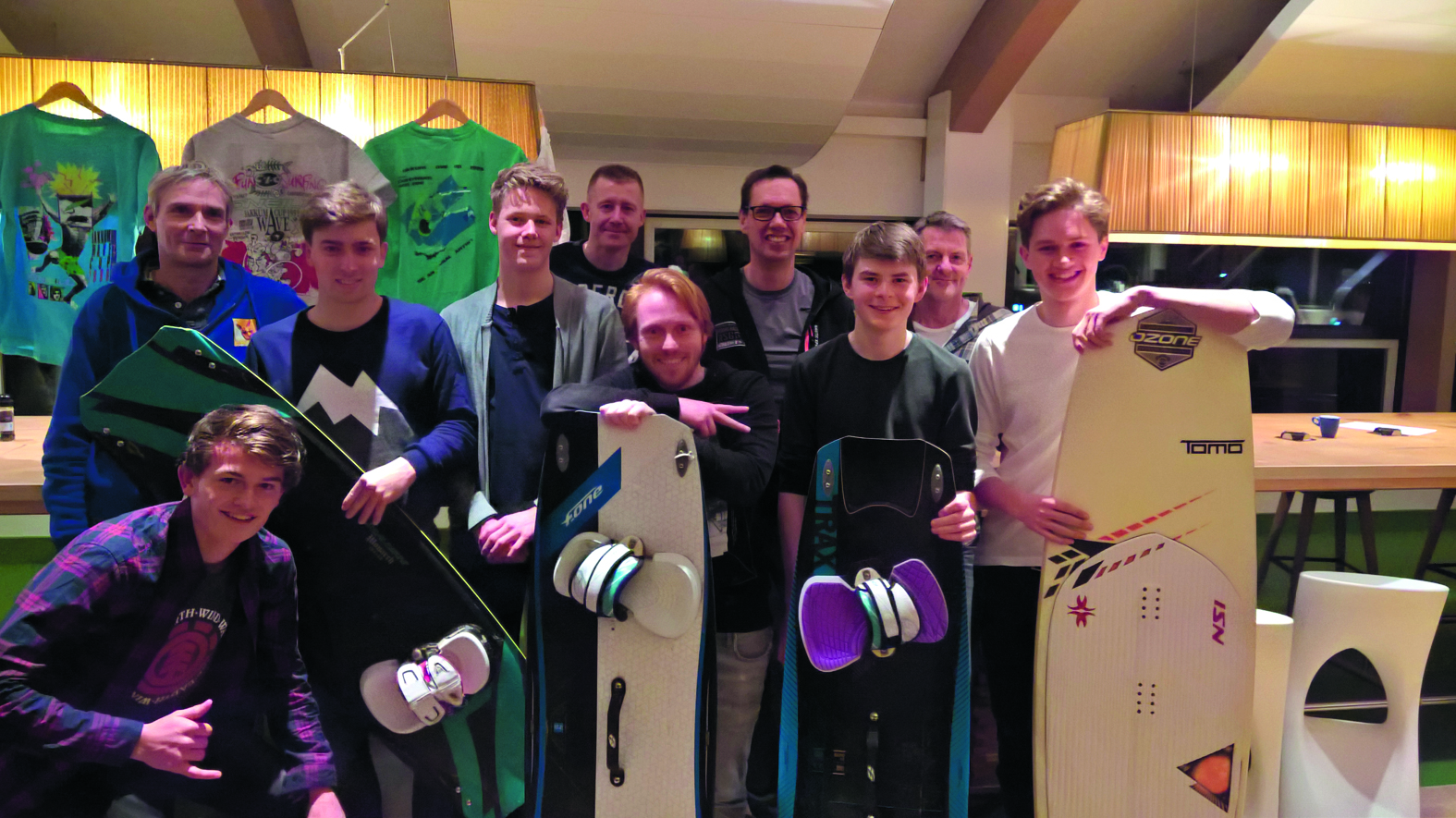 Evenementen Commissie en Bestuur van Surfvereniging FreakWave.