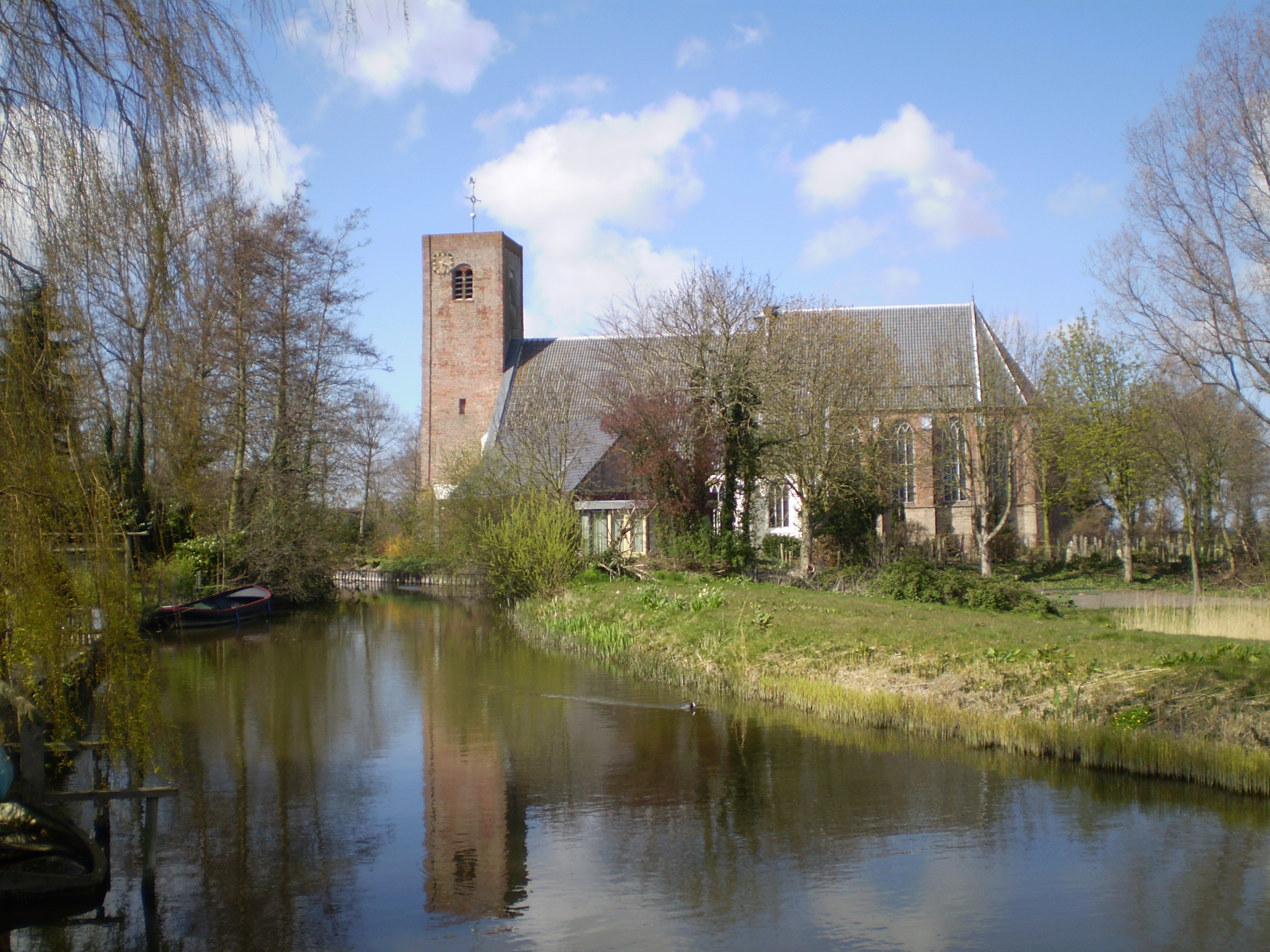 De Allemanskerk in Oudkarspel is de tweede Fairtradekerk in de gemeente Langedijk. (Foto: aangeleverd)