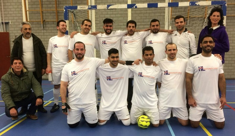 De 'Wereldmannen' hebben hun derde oefenwedstrijd inmiddels gespeeld. (foto aangeleverd)
