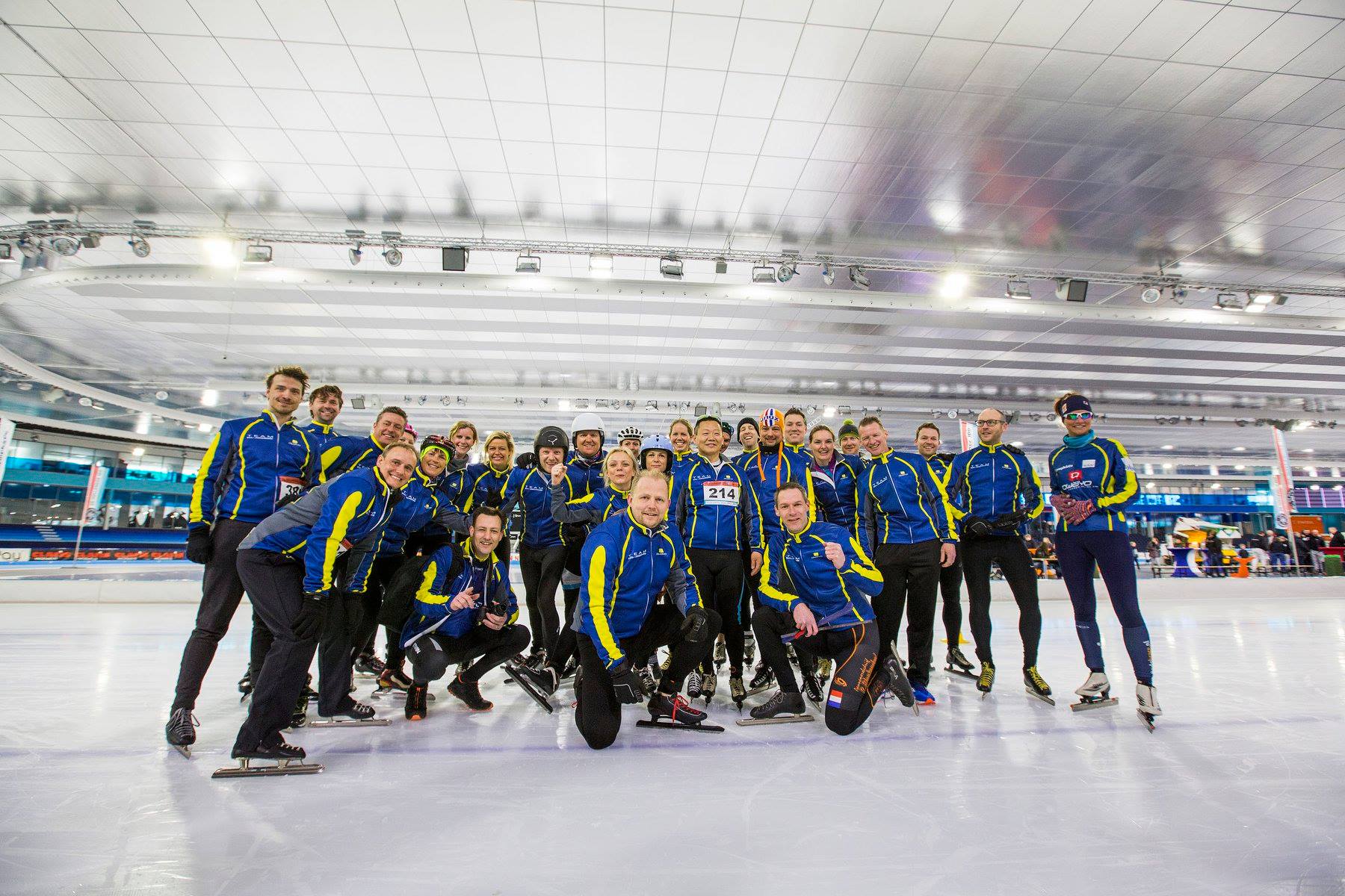 De sportieve toppers van Team Bos & Jongewaard. (Foto: aangeleverd)
