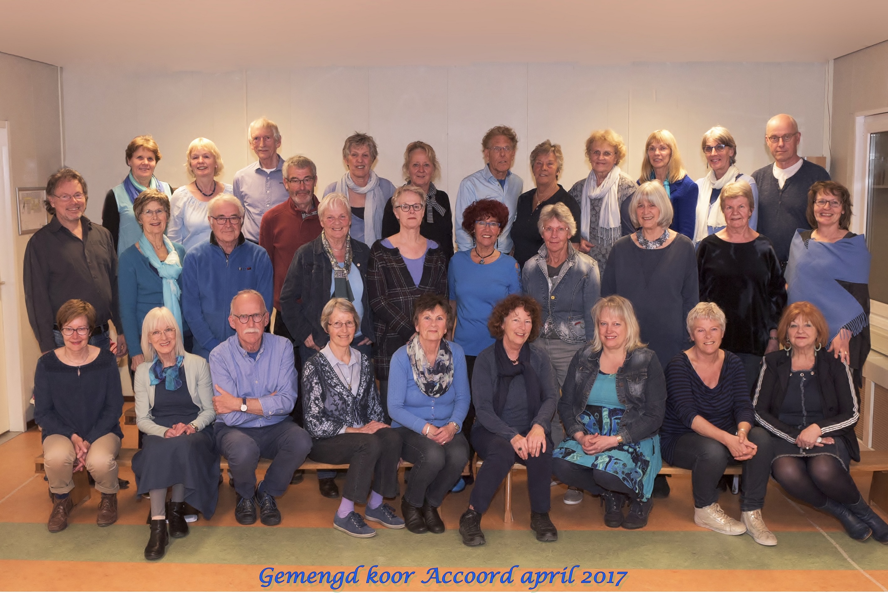 Gemengd koor Accoord. (Foto: aangeleverd)