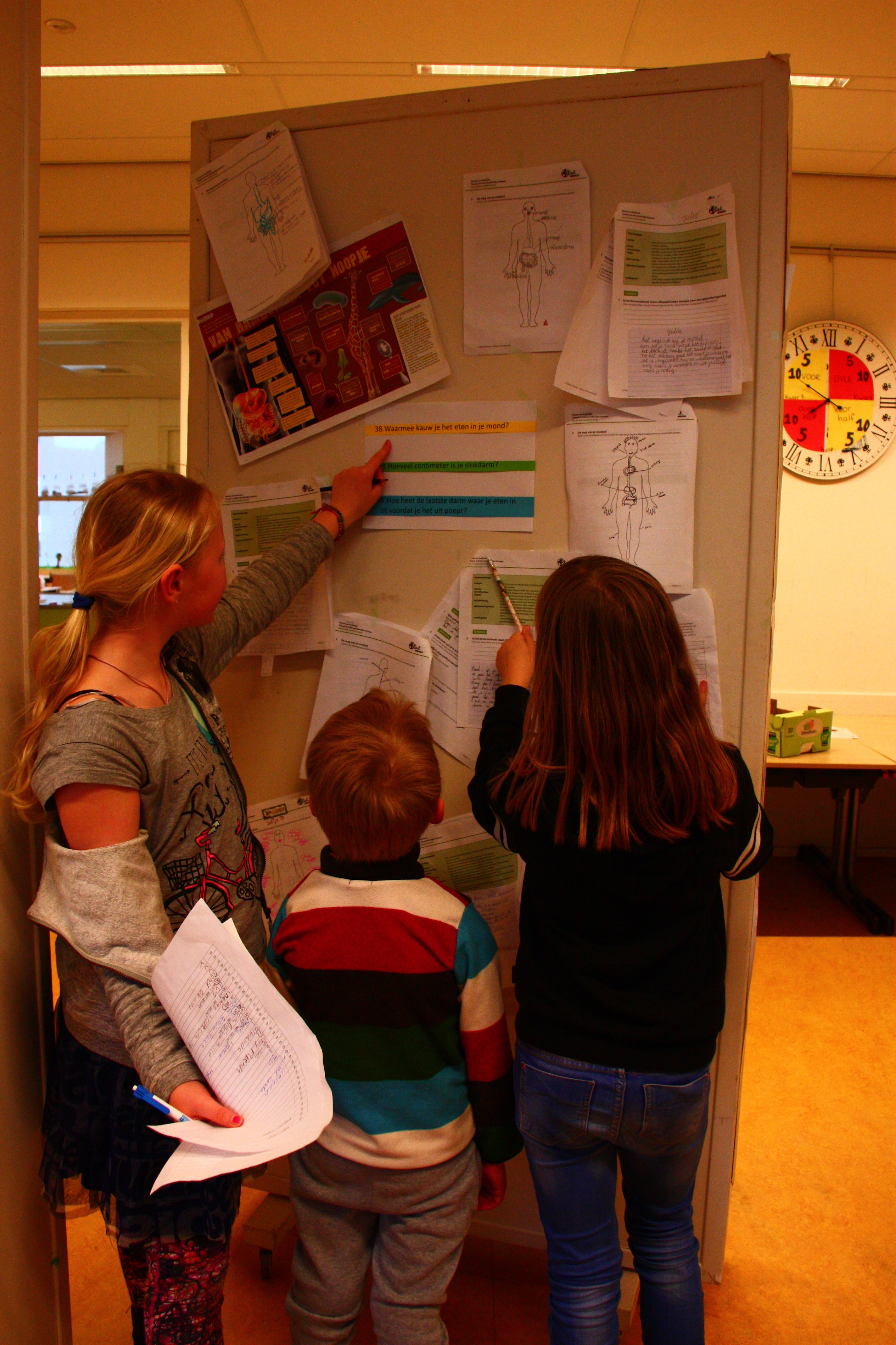 Kinderen van basisschool De Gouwzee in Monnickendam sloten het project Fit en gezond af. (Foto: aangeleverd)