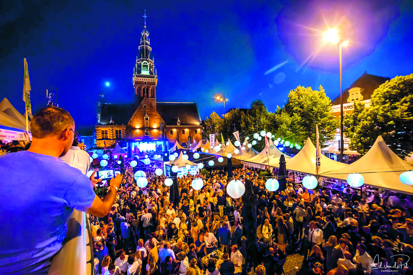 Na 26 jaar neemt Alkmaar Culinair Plaza afscheid van het Waagplein. (Foto: Ed van de Pol)