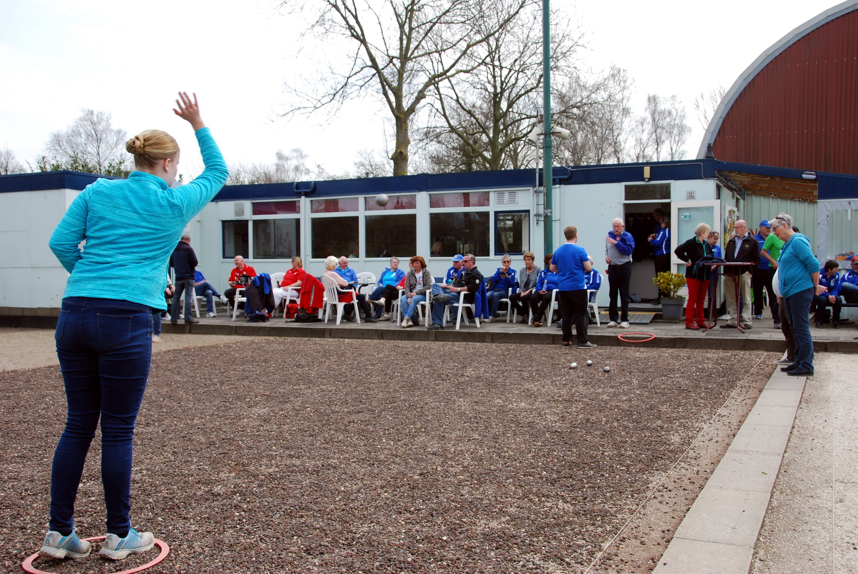 Een spelmoment tijdens het Lentetoernooi van PON. (Foto: Kees Takken)