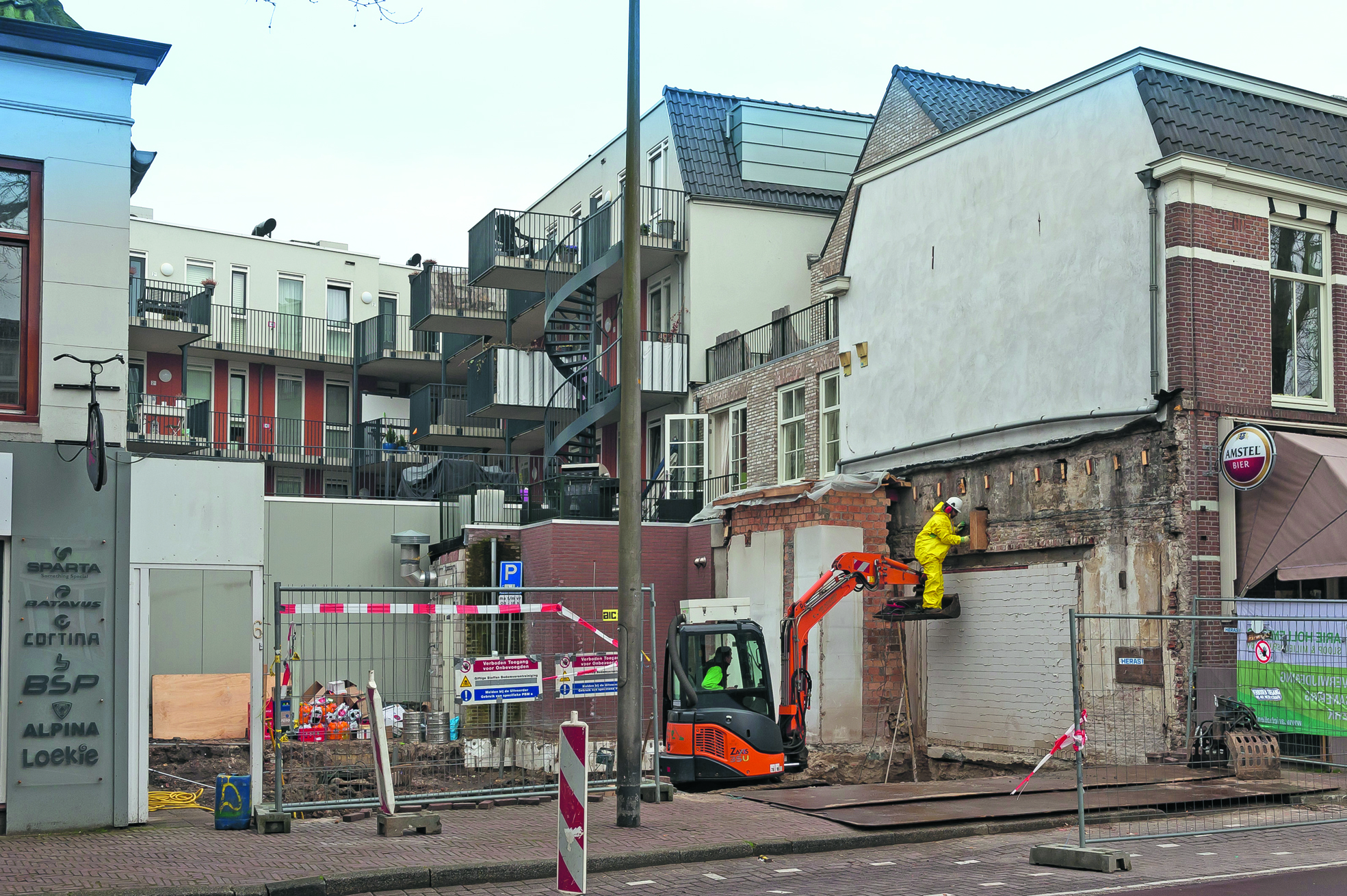 Beeld van de huidige situatie. (Foto: Han Giskes)