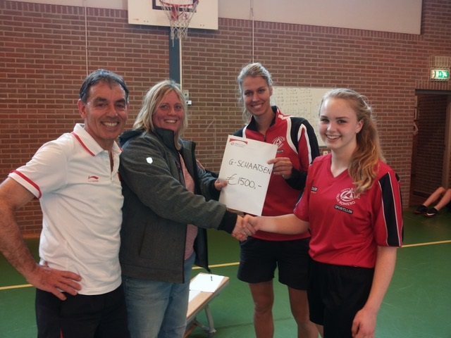 V.l.n.r.: Ed Brandsen, Krista Wilschut, Rianne Blaauboer en Alène Dudink. (Foto: aangeleverd)