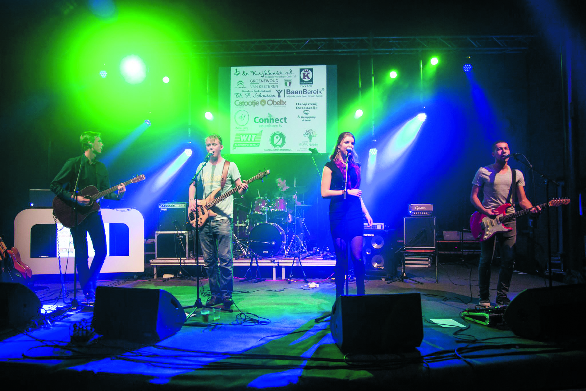 Fireproof uit Wognum stond al eerder op het podium tijdens de Battle of the Coverbands. (Foto: aangeleverd)