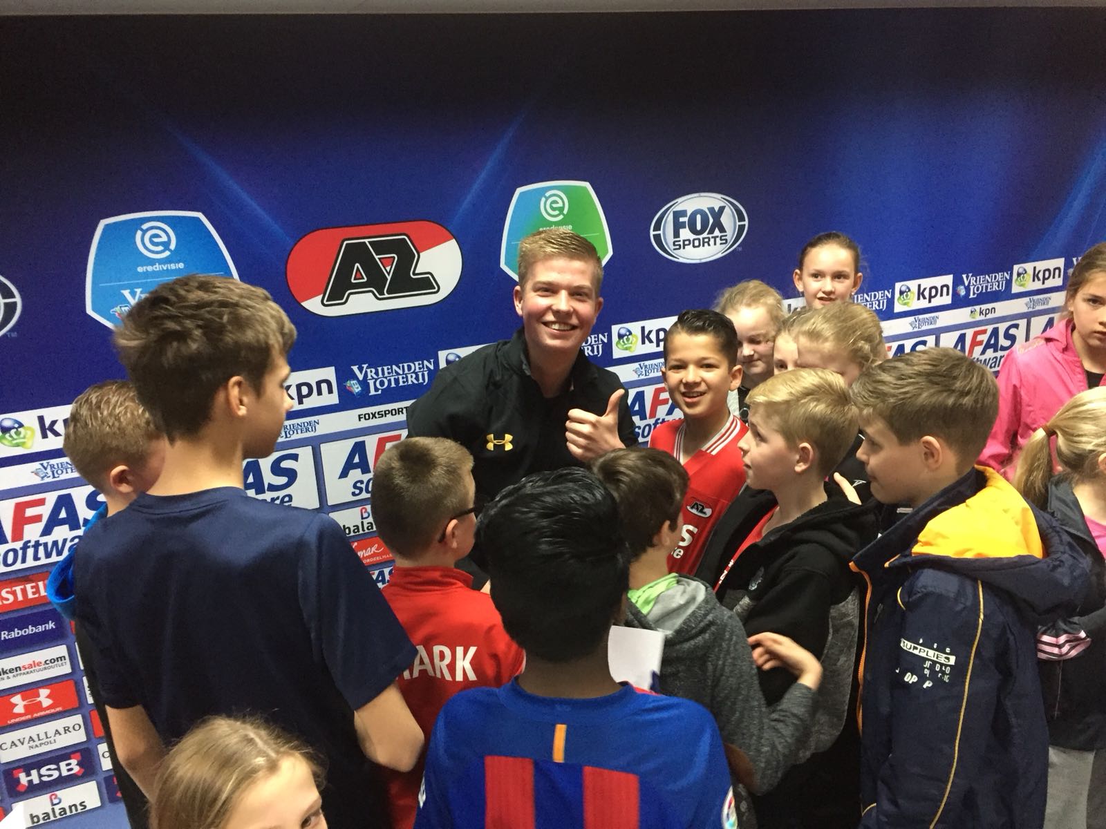 Foodclinic AZ voor 250 scholieren. (Foto: aangeleverd)