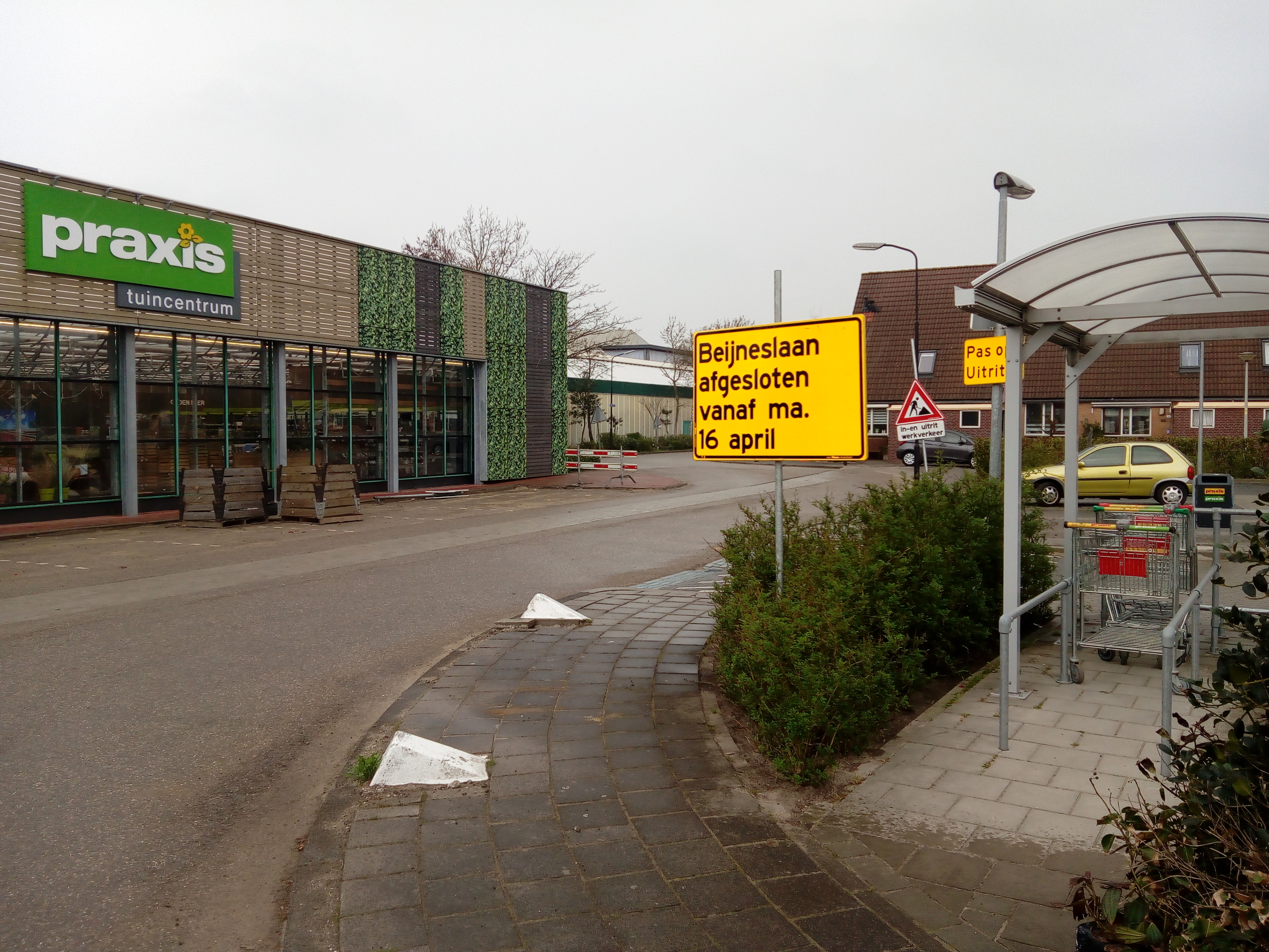 De Beijneslaan in Beverwijk. (Foto: Bos Media Services)