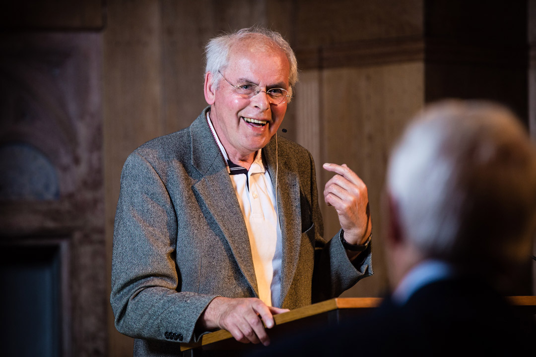 Bert Keizer bepleit de opvatting dat een mens nooit uitbehandeld is. (Foto: archief VU Vereniging).