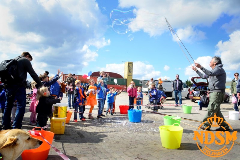 Een uitgebreid programma op de NDSM-werf tijdens Koningsdag. (Foto: aangeleverd)