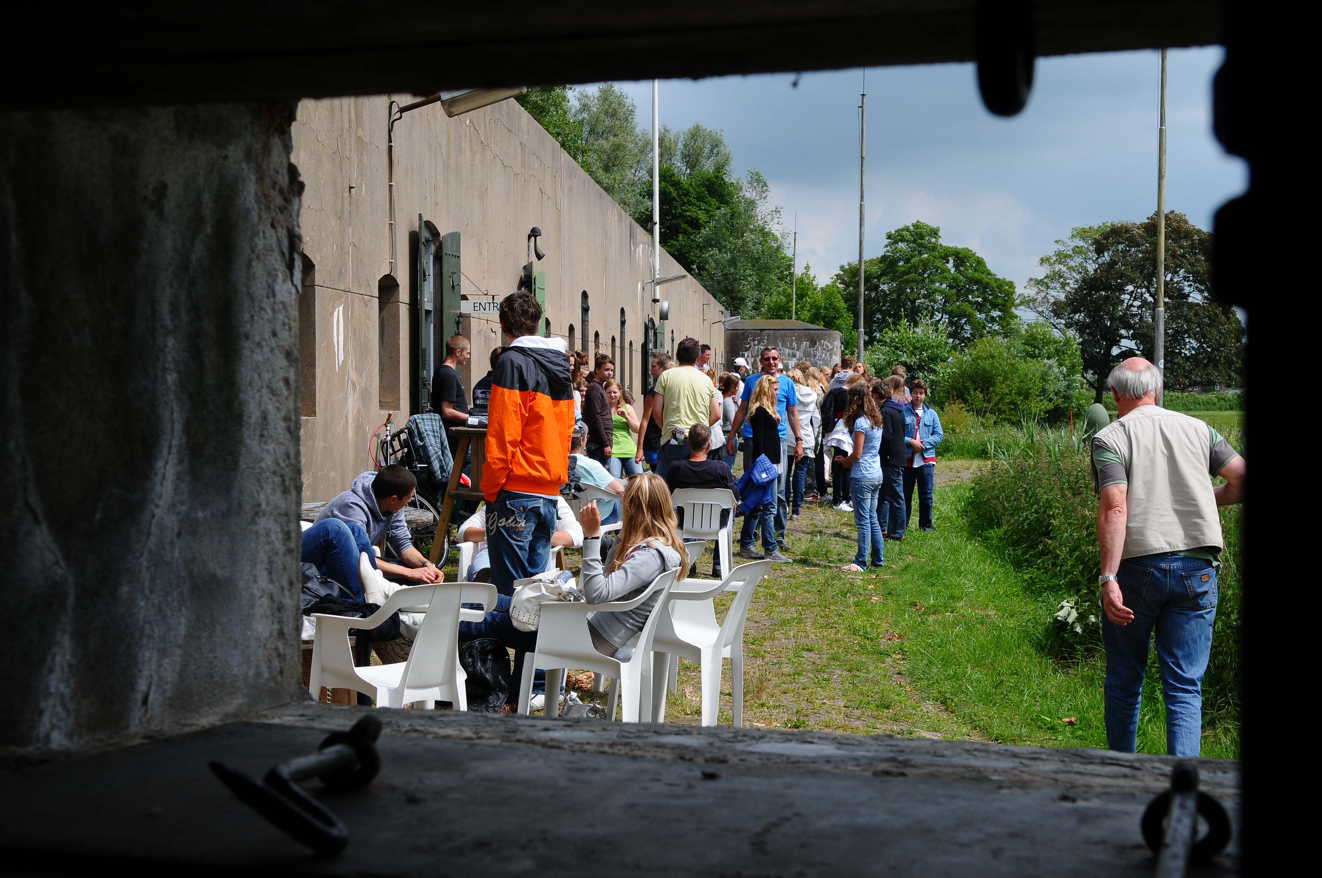 De vrijwilligers hebben van het fort een militair museum gemaakt met behoud van de oude sfeer. (foto aangeleverd)