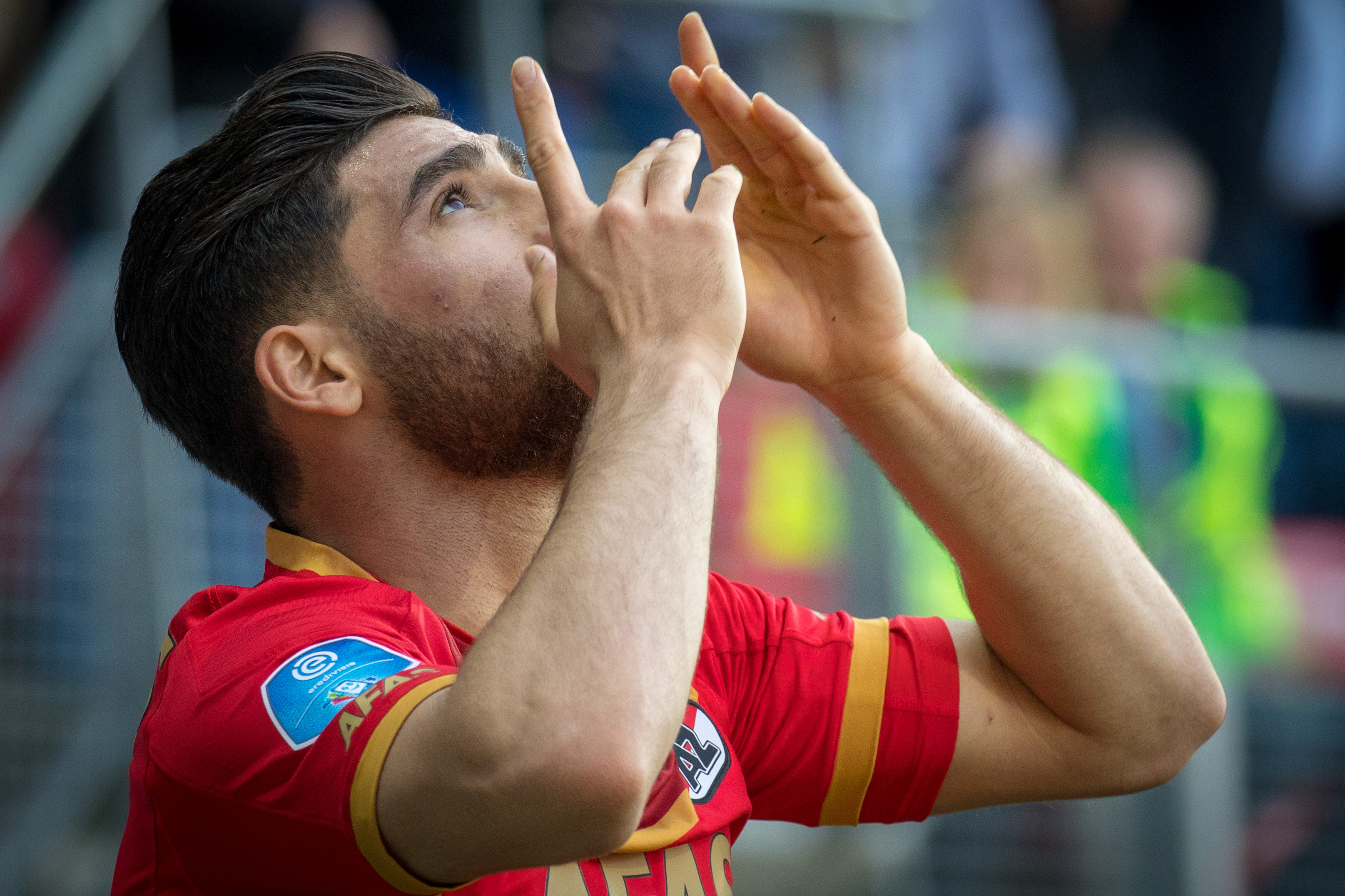 Grote uitblinker bij de Alkmaarders was Alireza Jahanbakhsh. Kijk voor een fotoverslag op www.rodi.nl (Foto: Vincent de Vries/RM)
