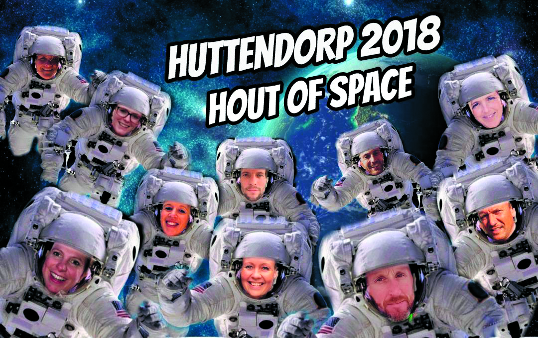 Het bestuur van Huttendorp Ursem heeft zin in het evenement. De inschrijving is gestart. (Foto: aangeleverd)