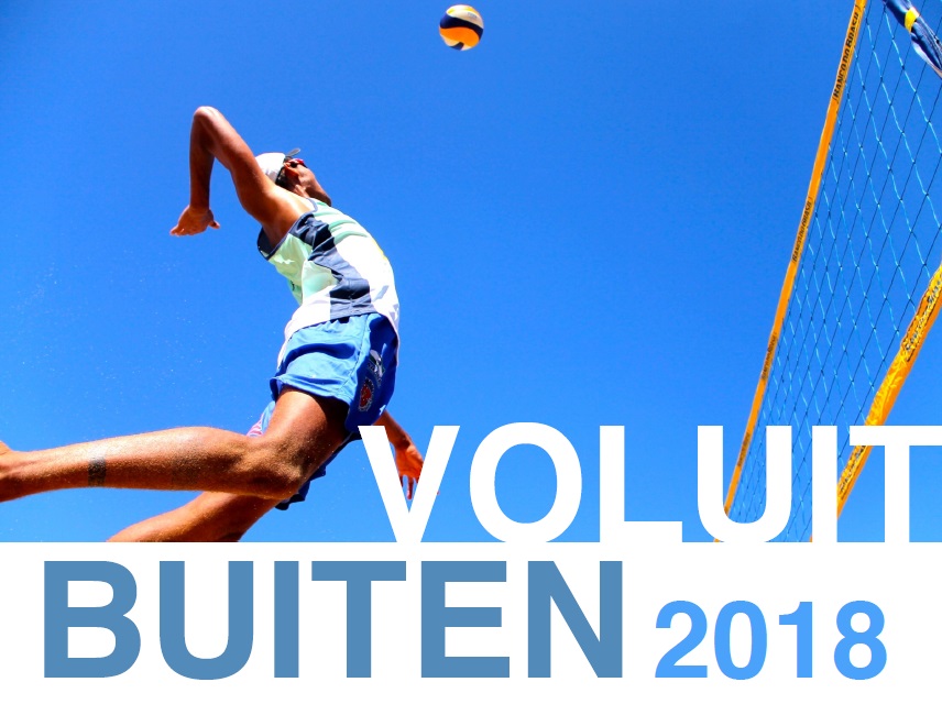 Het Stratenvolleybaltoernooi Buiten Voluit. (foto aangeleverd)