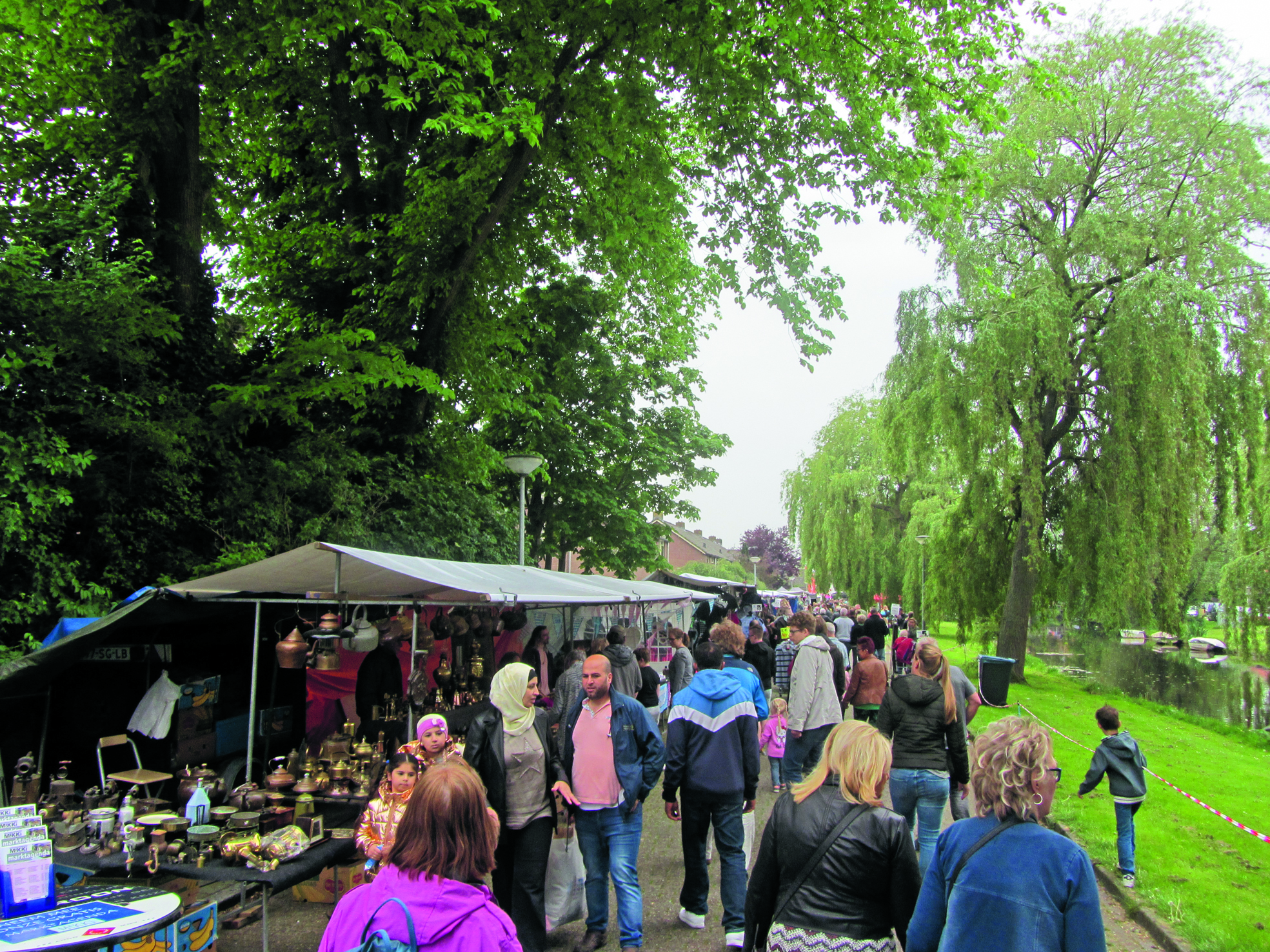 Drukte van belang op de braderie. (Foto: JWvD)