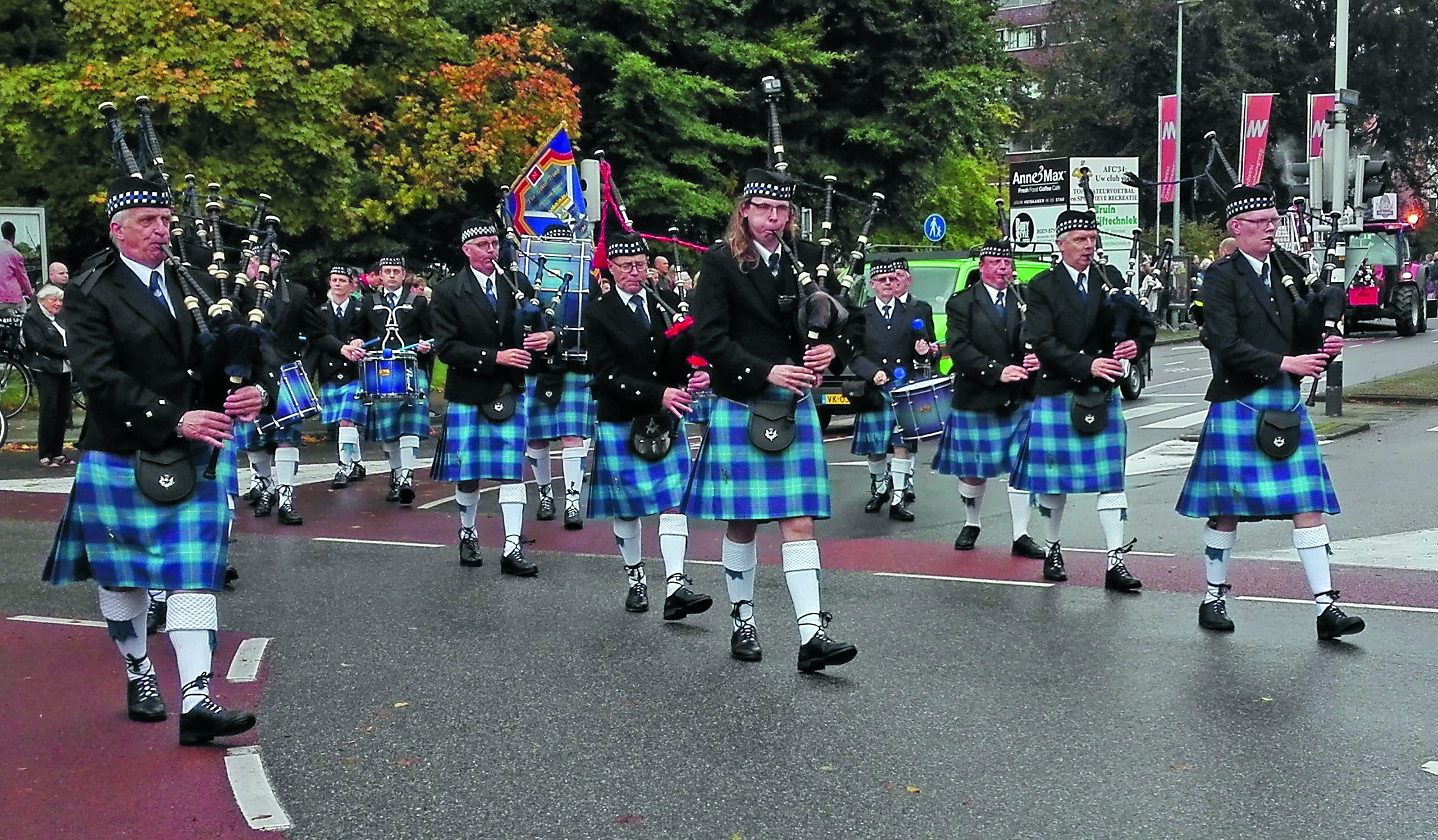 The Arthur Troop Pipes and Drums. (Foto: aangeleverd)