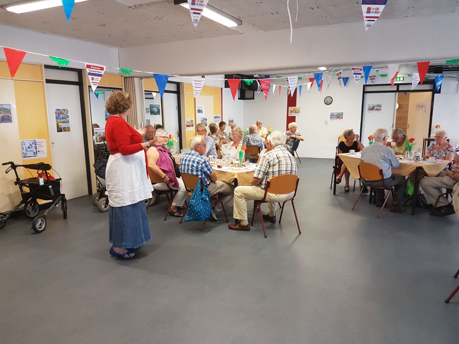 Samen Zomeren in Noord Kogerveld 2017, met Holland als thema. (Foto: Sociaal Wijkteam Noord Kogerveld)