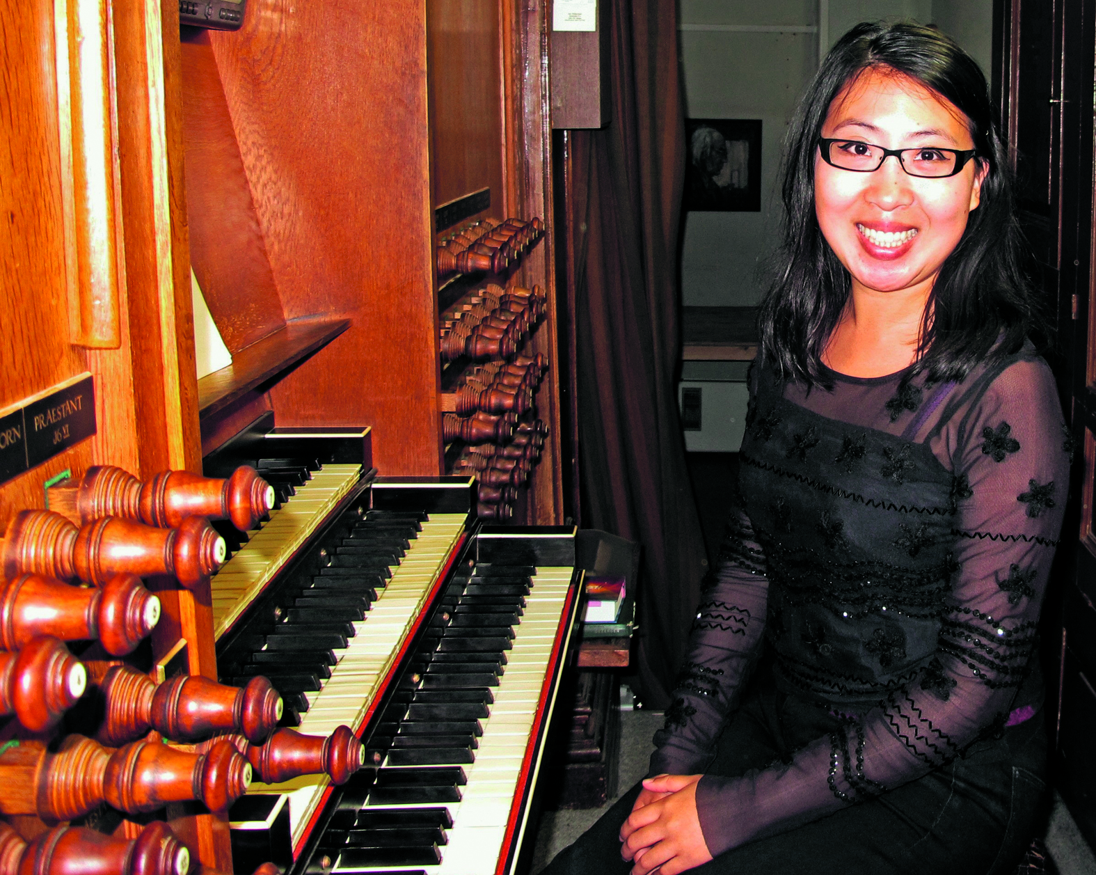 Organiste Edith Yam. (Foto: aangeleverd)