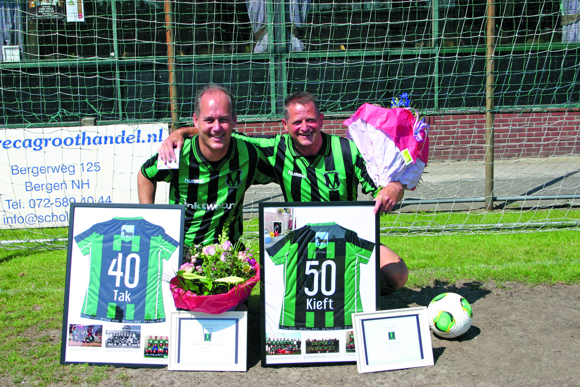 Robert Groenenboom en Rene Kieft. (Foto: Carola van Doorn)