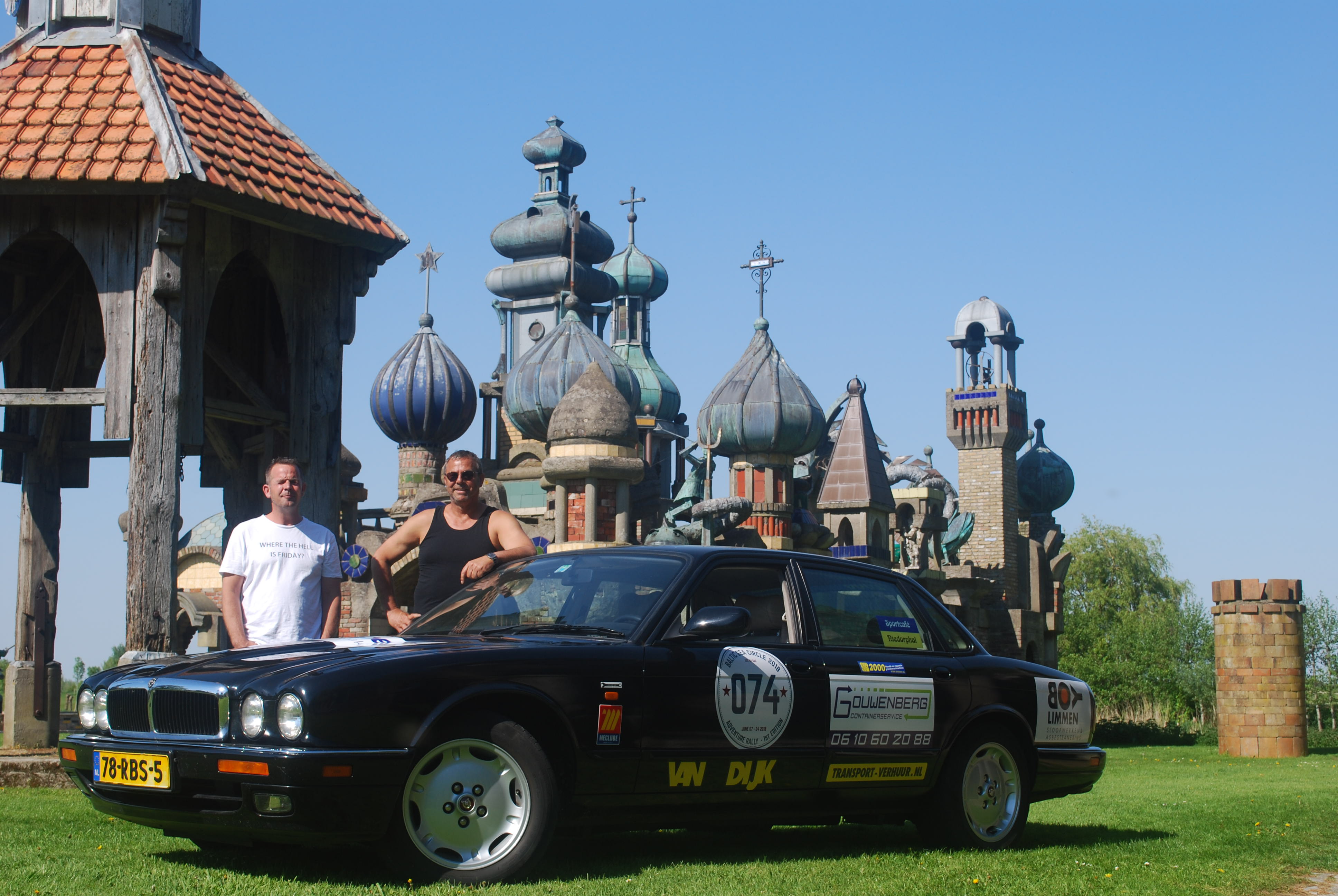 Team Gouwenberg doet mee aan de Baltic Sea Rally ten behoeve van Dierenopvang Schagen-Hollands Kroon. (Foto: aangeleverd)
