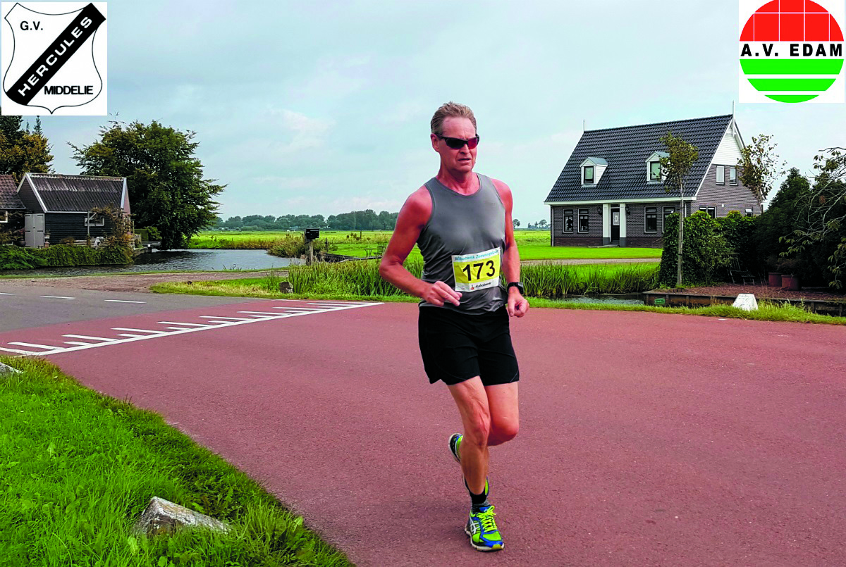 André Bruins van Gymvereniging Hercules en Martinus Ouwehand van A.V. Edam zijn te gast in Muziek van de straat. (Foto: aangeleverd)