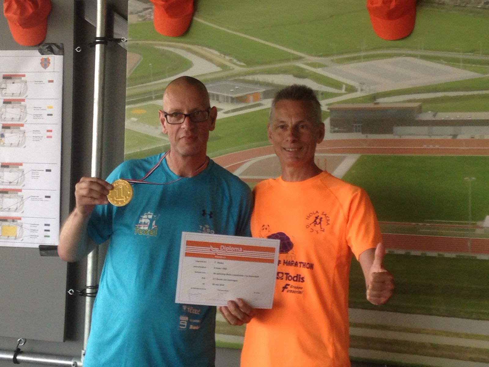 Teun Rooks en Ruud van Breukelen. (Foto: aangeleverd)