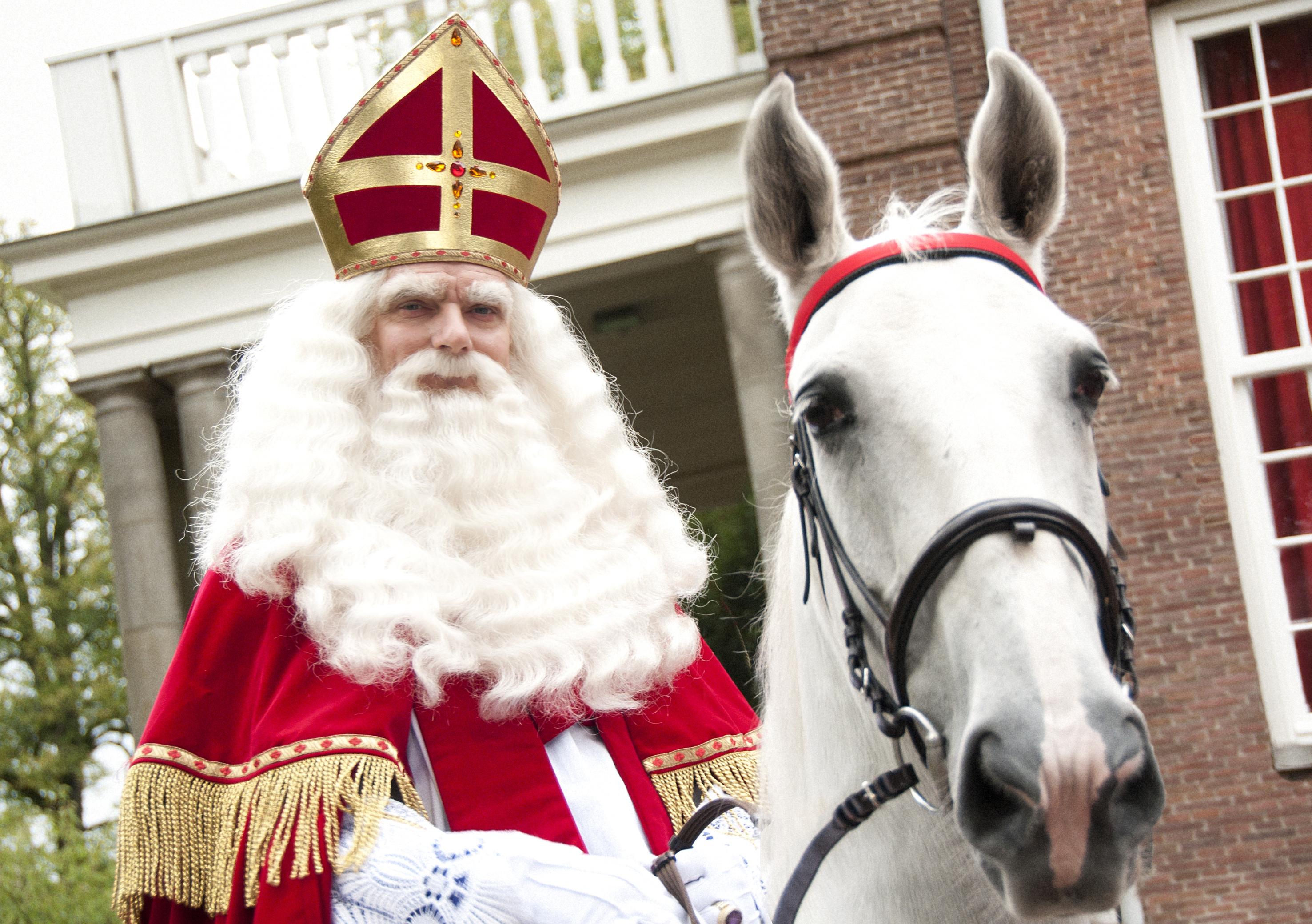 Sinterklaas kijkt ernaar uit de Zaanse kinderen te ontmoeten. (Foto: Gemeente Zaanstad)