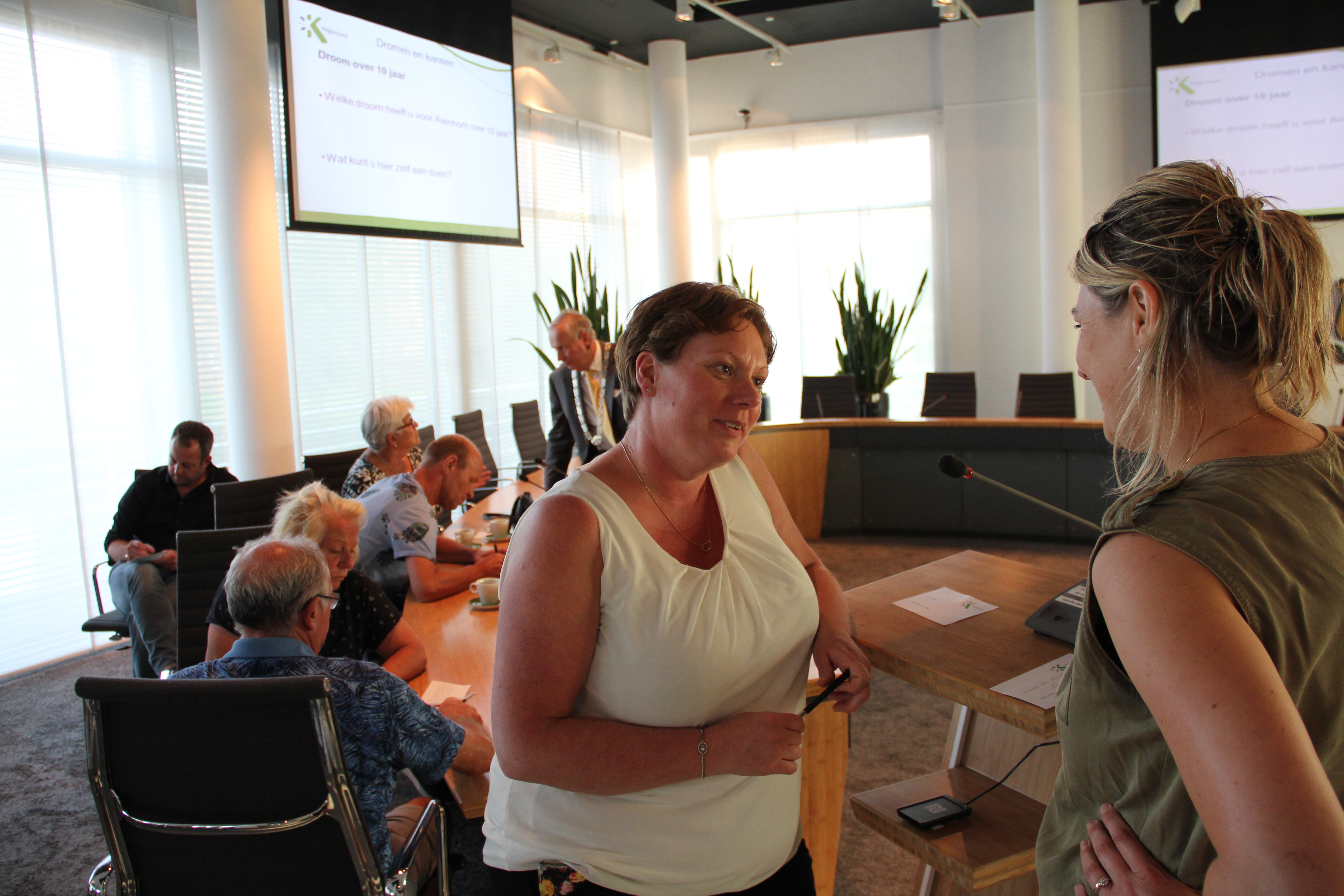 Veel inwoners uit Avenhorn kwam met ideeën naar het gemeentehuis van Koggenland. (Foto: gemeente Koggenland)