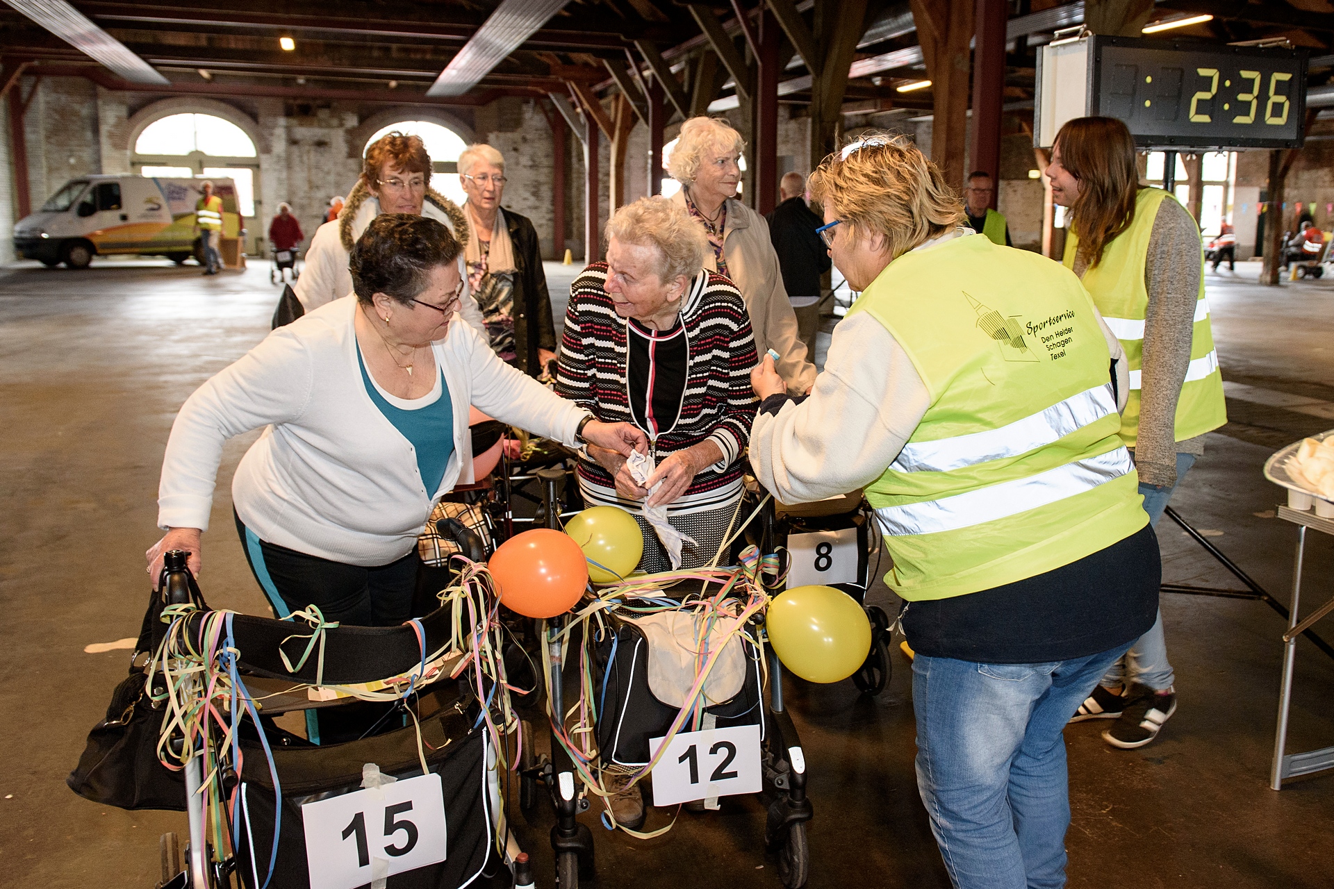 Team Sportservice Den Helder organiseert een (rollator)wandelloop. (Foto: aangeleverd)