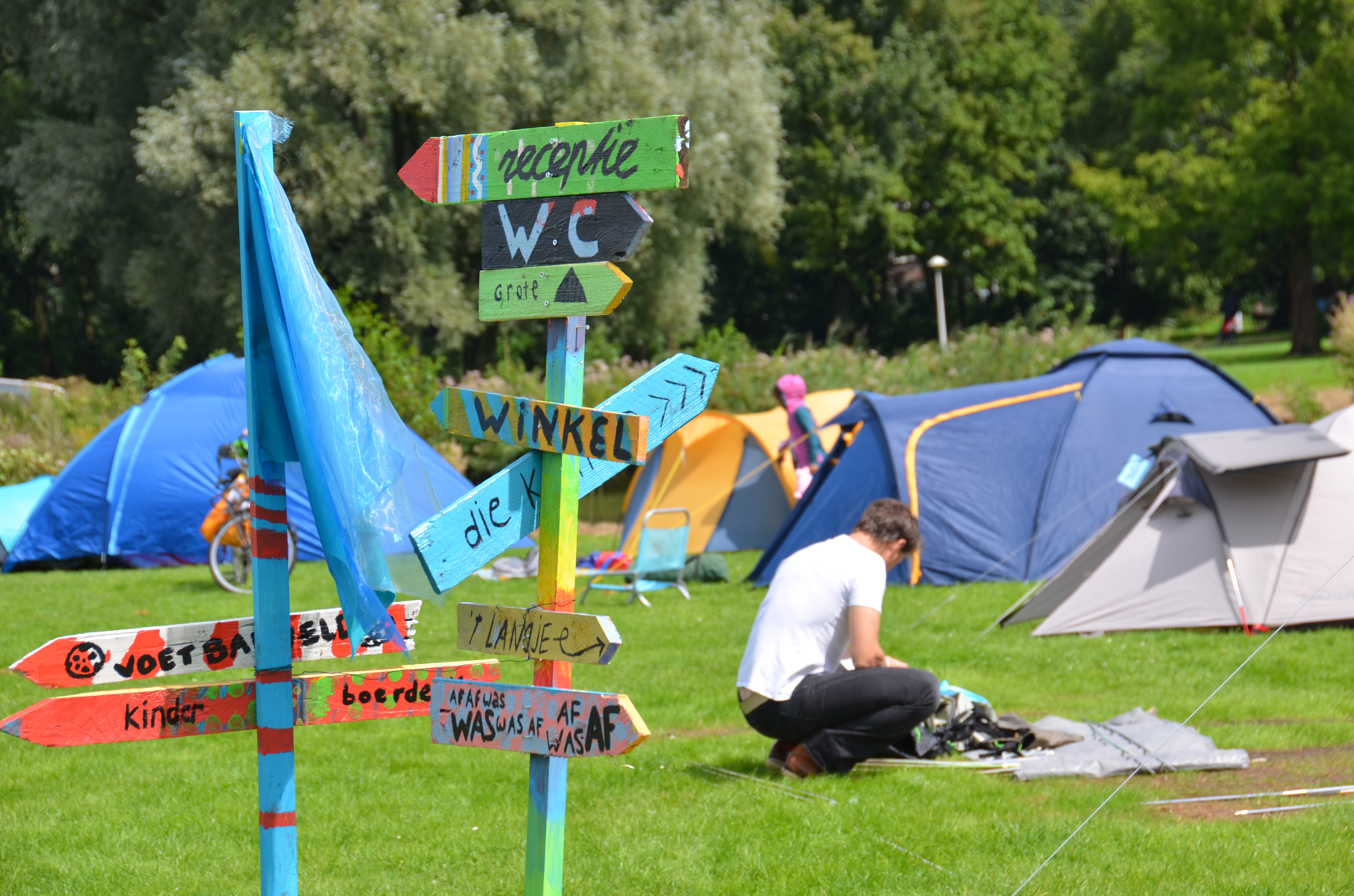 Kom kamperen op een van De Buurtcampings van Zaanstad. (Foto: De Buurtcamping)