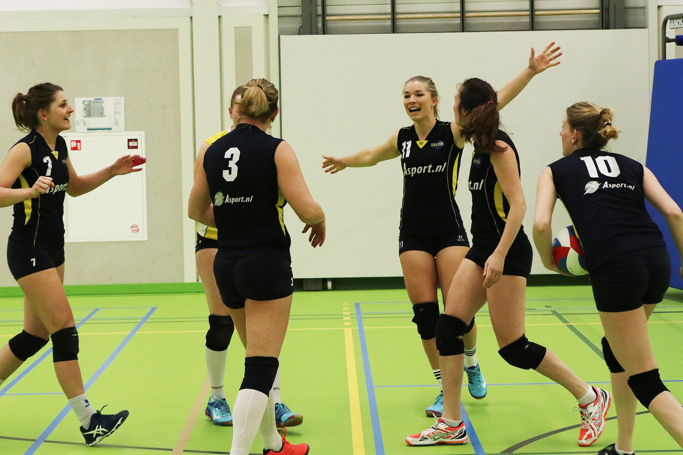 Dames 1. (Foto: Eric Visch)