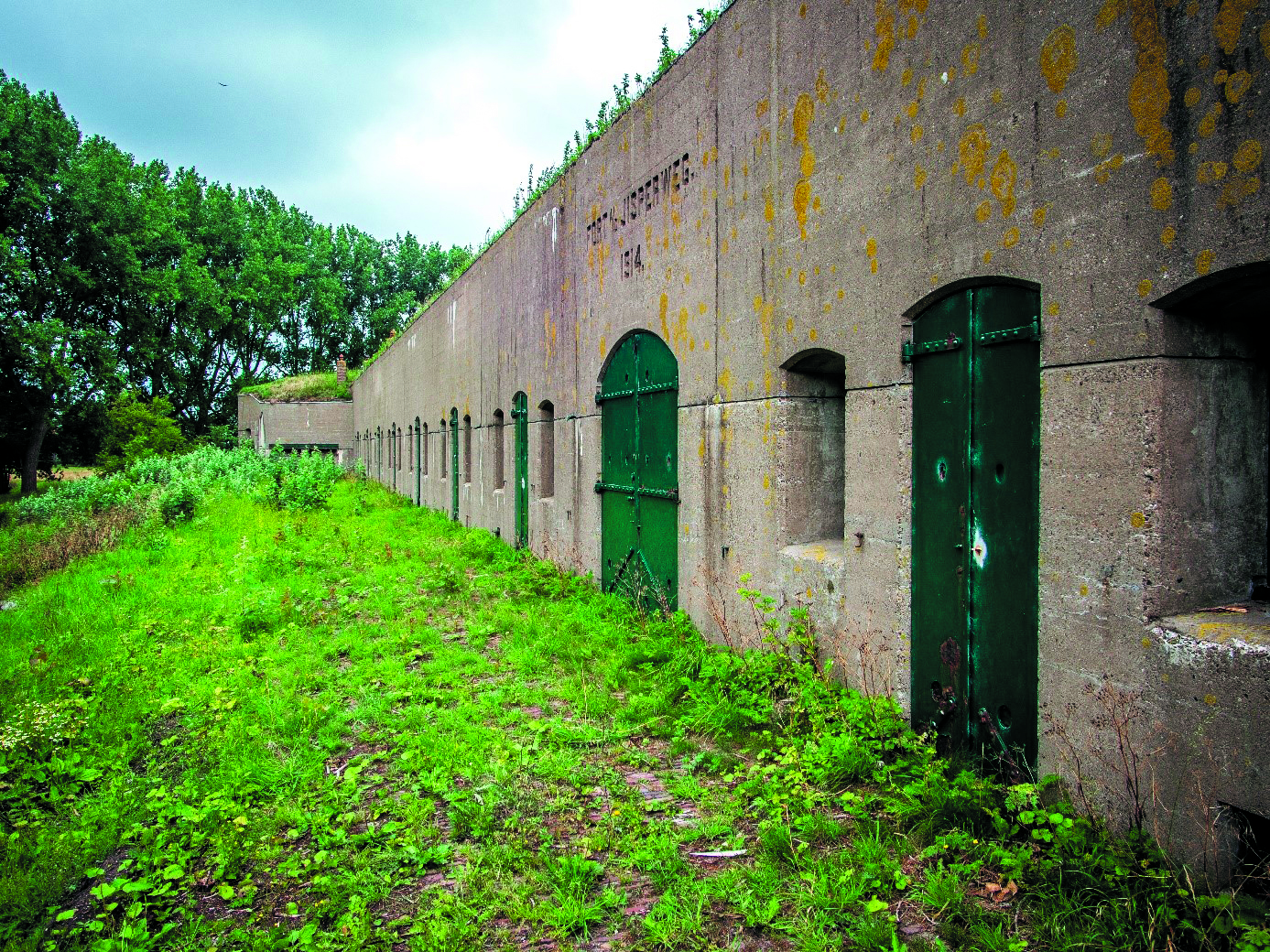 Het doorgaans gesloten fort aan de Jisperweg is zondag 24 juni open voor publiek. (Foto: aangeleverd)