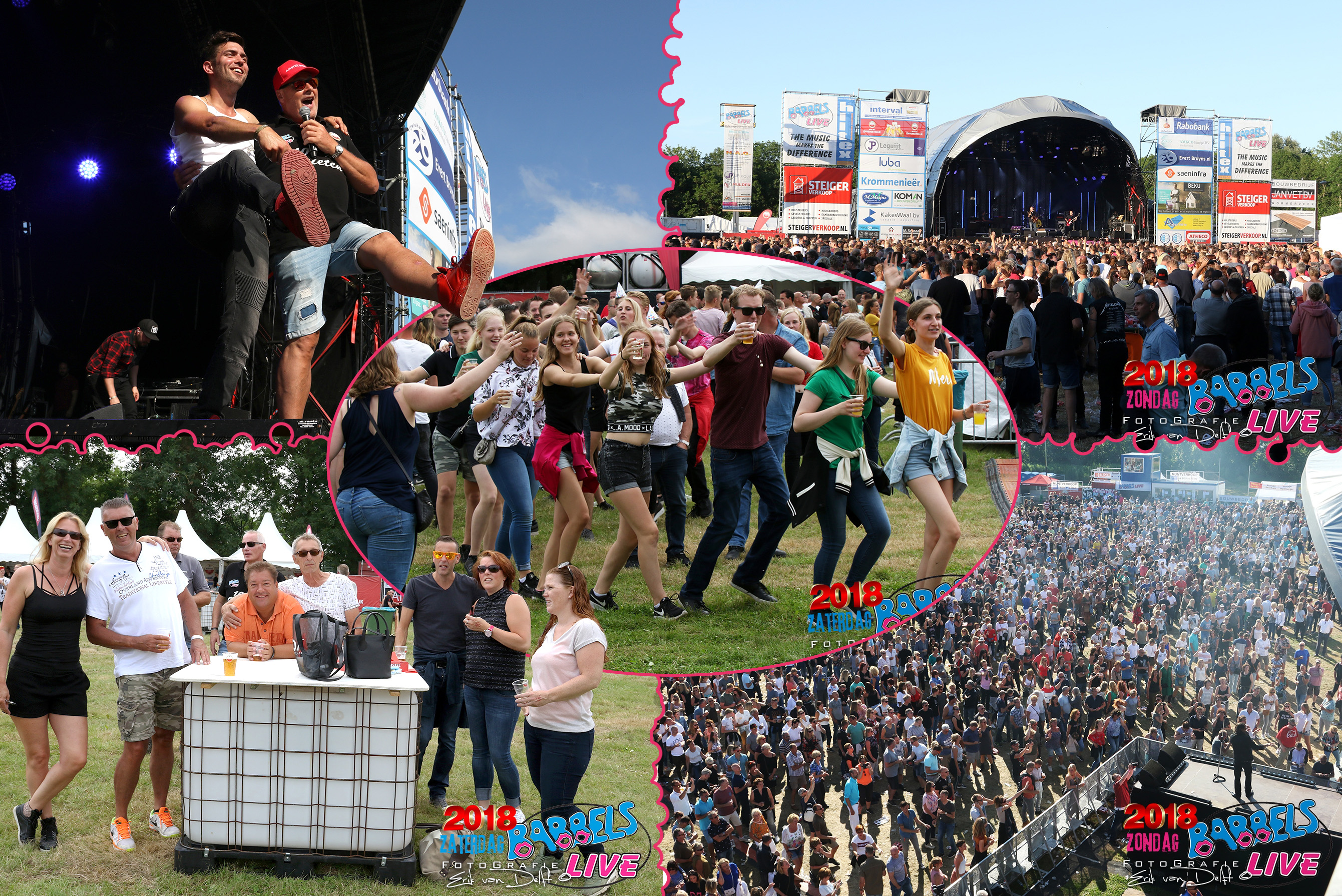 Sfeerimpressie van Babbels Live Festival 2018. Kijk voor alle originele beelden op www.zaan.nl (Foto's: Erik van Delft/ Fotobewerking: BA/RM)