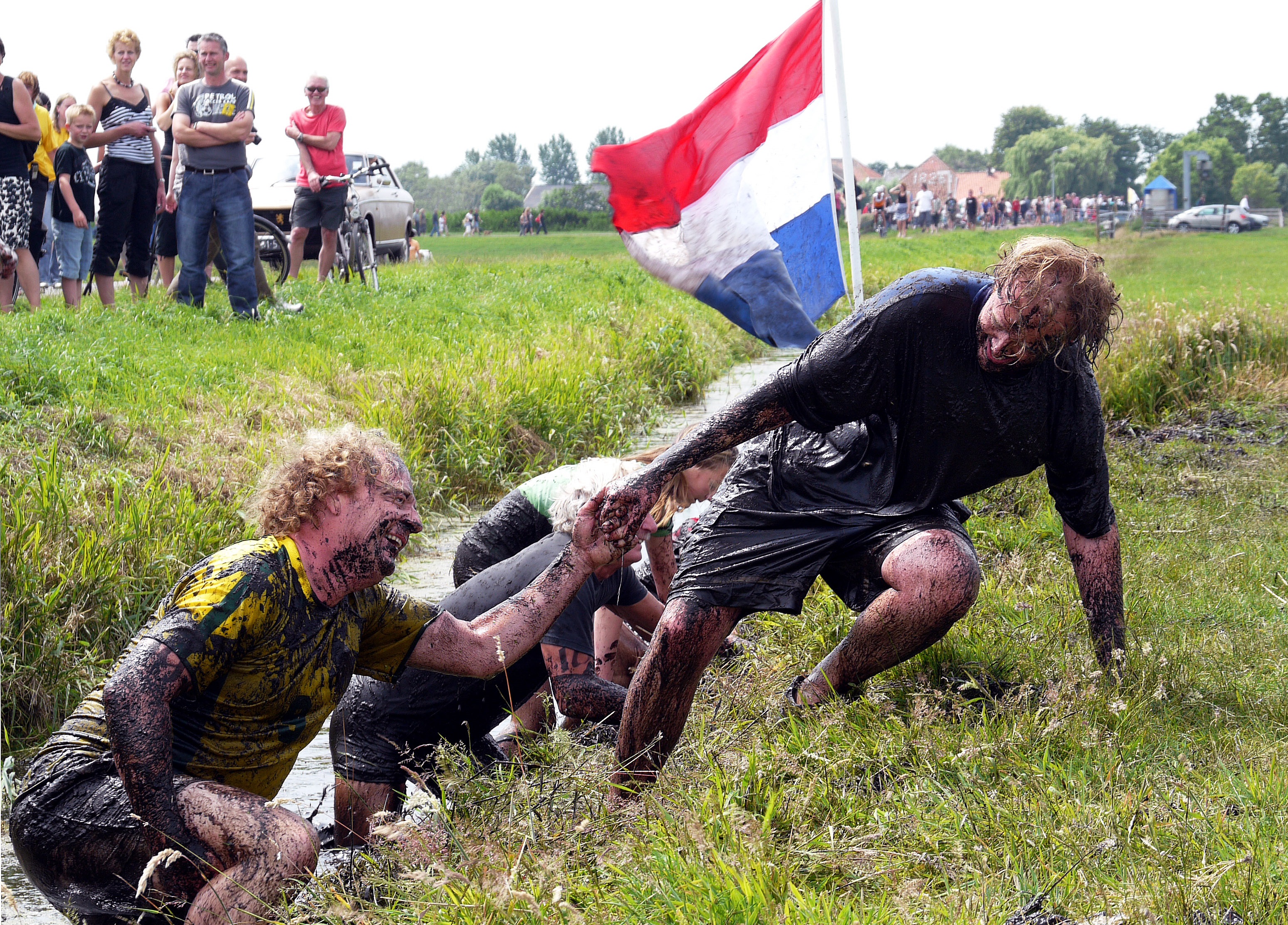 De Blubberrace komt er weer aan. Voorgaande jaren was het een groot succes. (Foto: Ria Houweling-Bouwman)