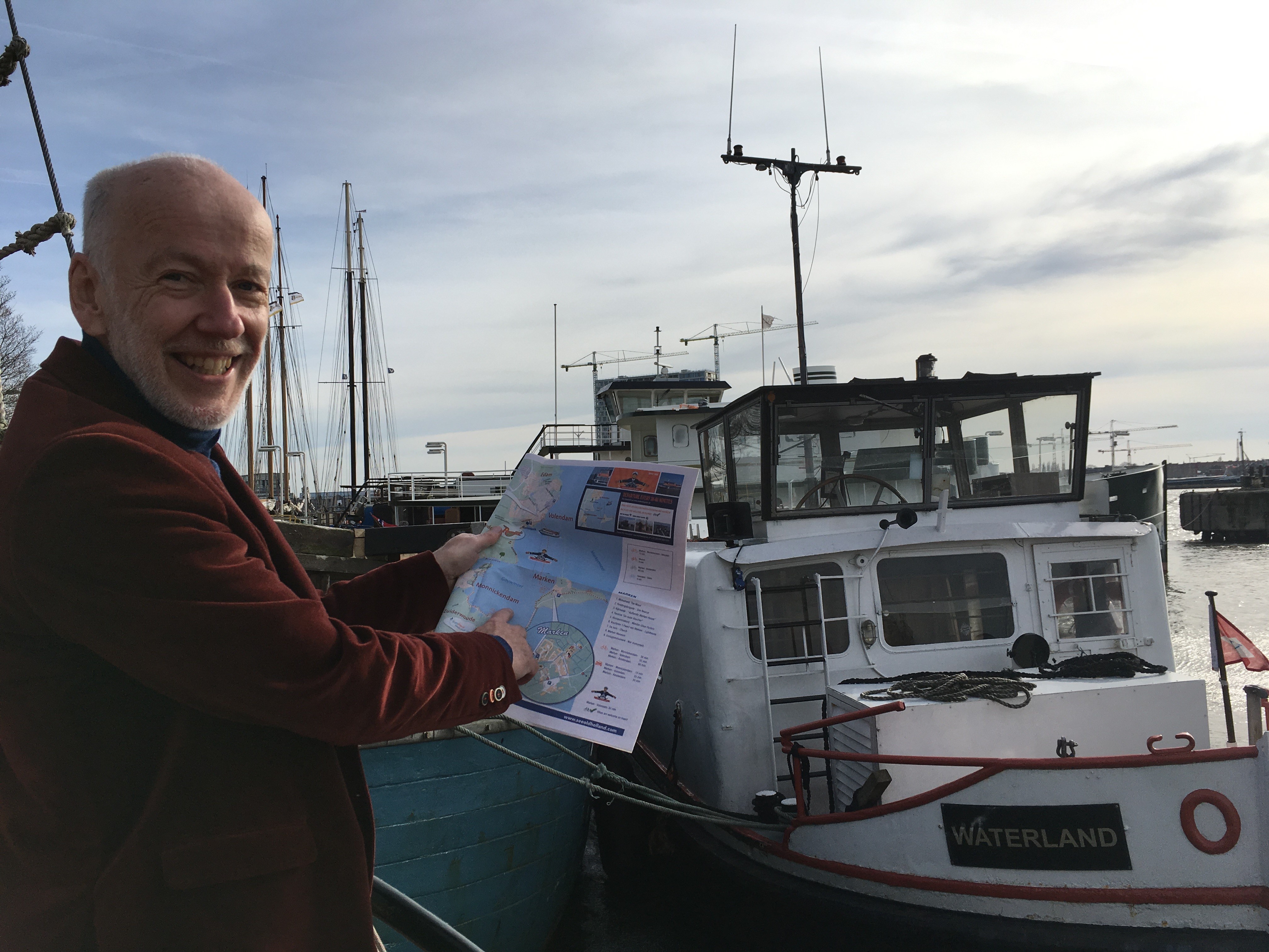 Voorzitter van SEGA, Frank Hemminga. (Foto: Trudy Admiraal)