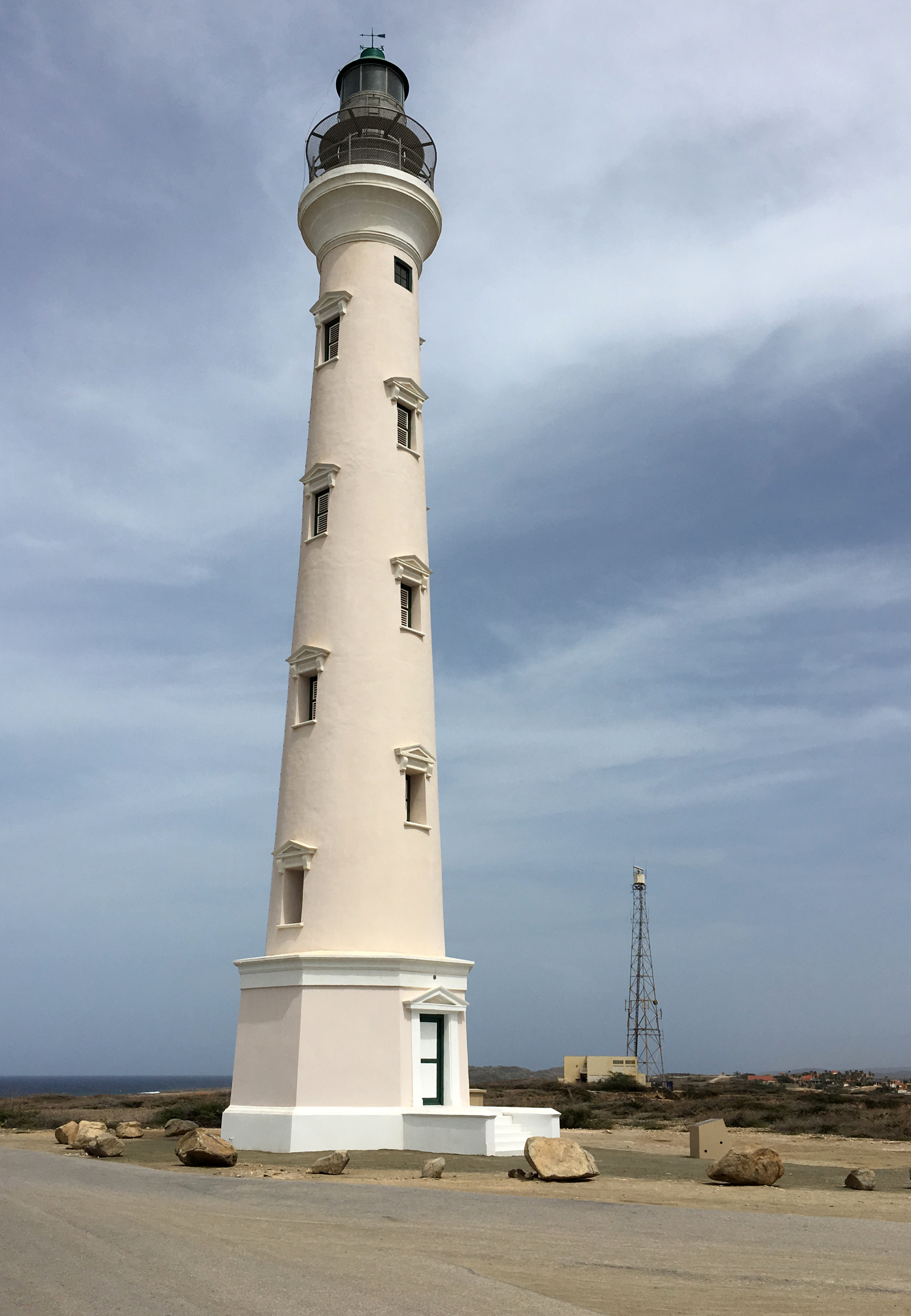 California Lighthouse op Aruba. (Tekst: Frits van Eck, foto: Piet Kager)