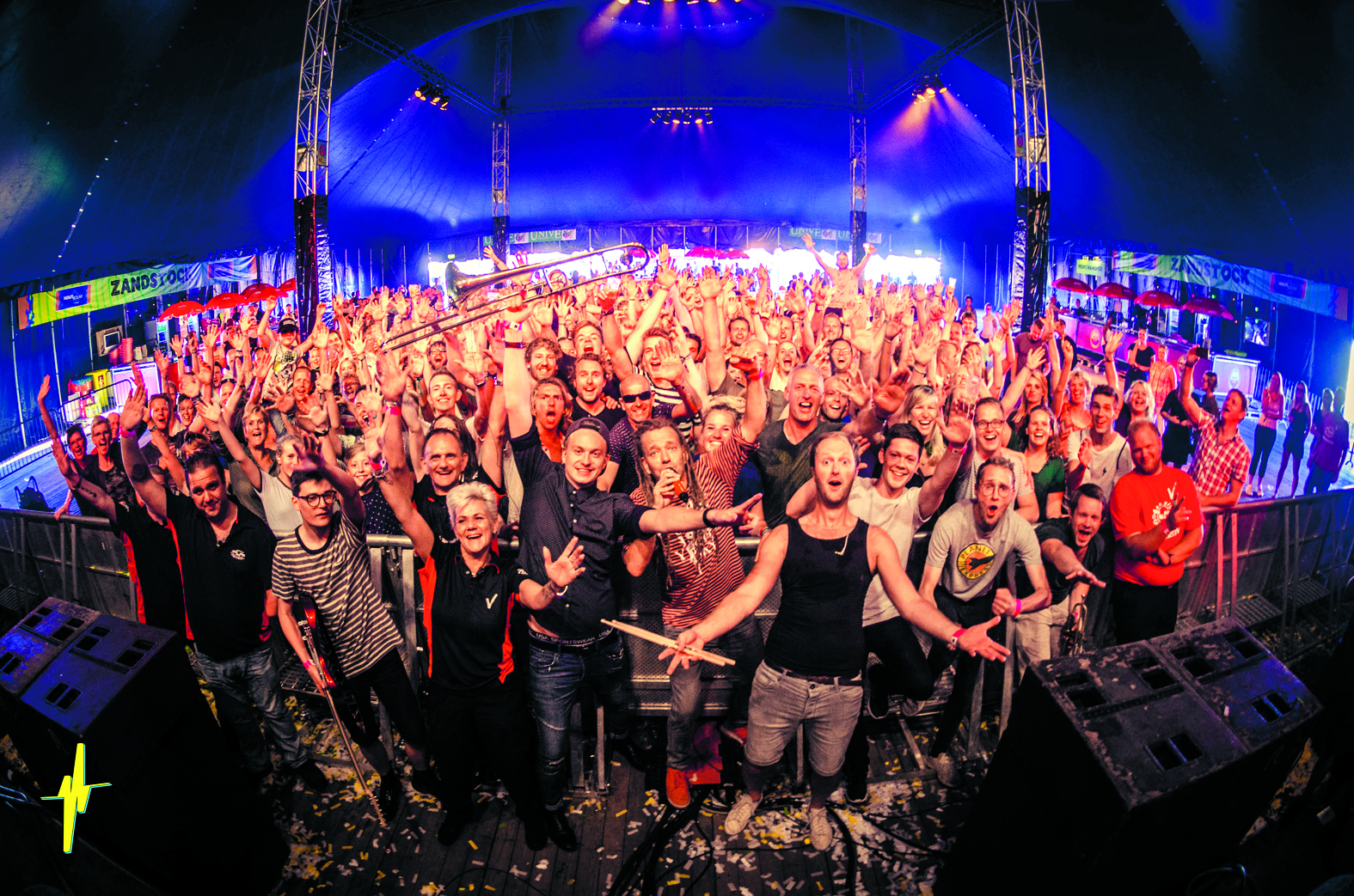 Het is zaterdag 11 en zondag 12 augustus feest op het Zandstock Festival. (Foto: Zandstock Festival)
