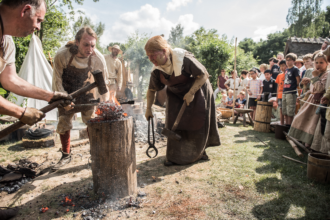 'Kom kijken hoe je staal maakt' 7 en 8 juli, Huis van Hilde. (Foto: Silvana Burnes)