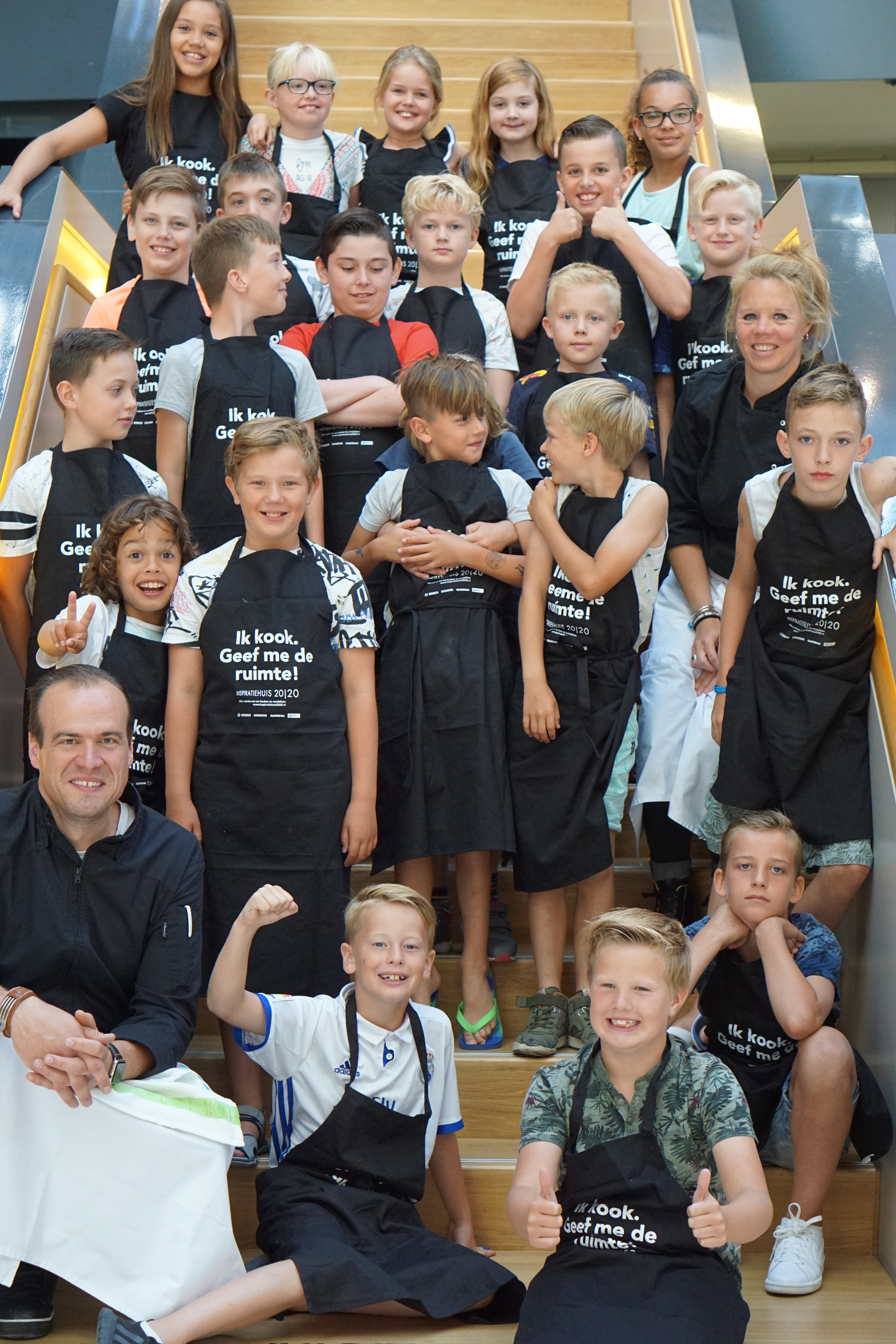 Diploma Superchef voor groep 6 van OBS Twickel. (Foto: aangeleverd)