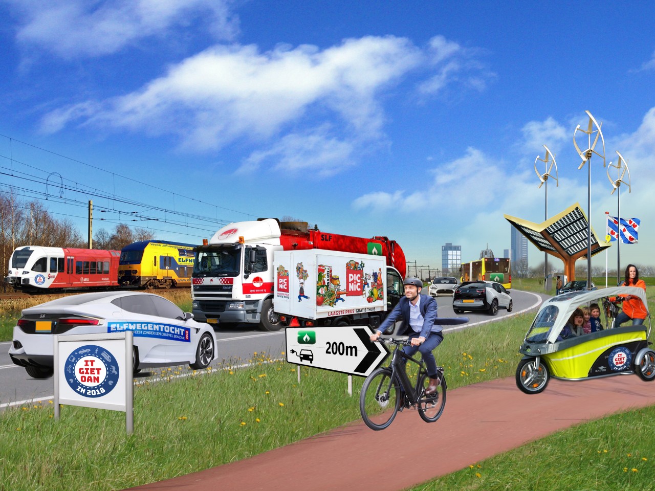 Haarlemmermeer doet mee aan Elfwegentocht Parade. (Foto: aangeleverd)