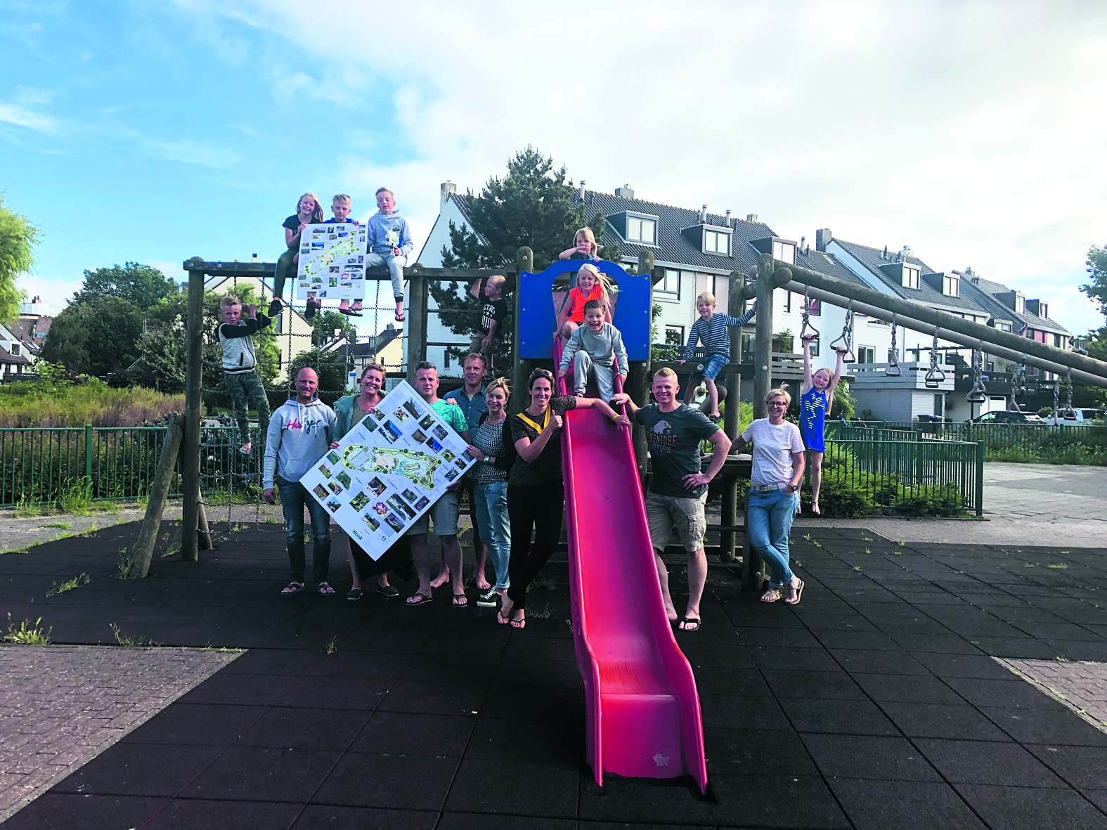 Wijkvereniging Boatex zet zich met haar burgerinitiatief Beleeftuin Pluto in voor een duurzame ontmoetingsplek voor jong en oud in de nautische buurt. (Foto: Wijkvereniging Boatex)